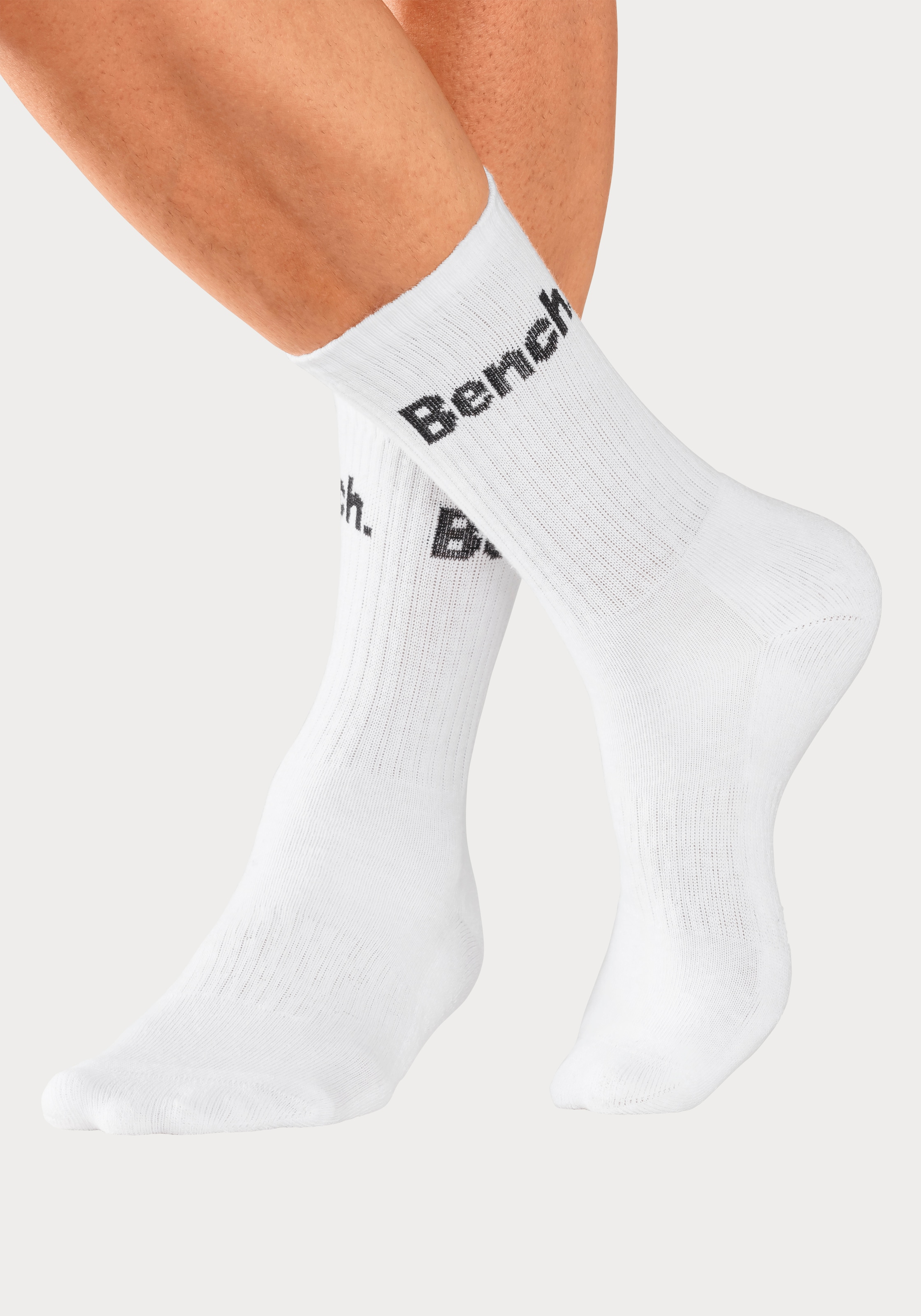 Bench. Tennissocken, (Packung, 12 Paar), mit Fuß Polsterung