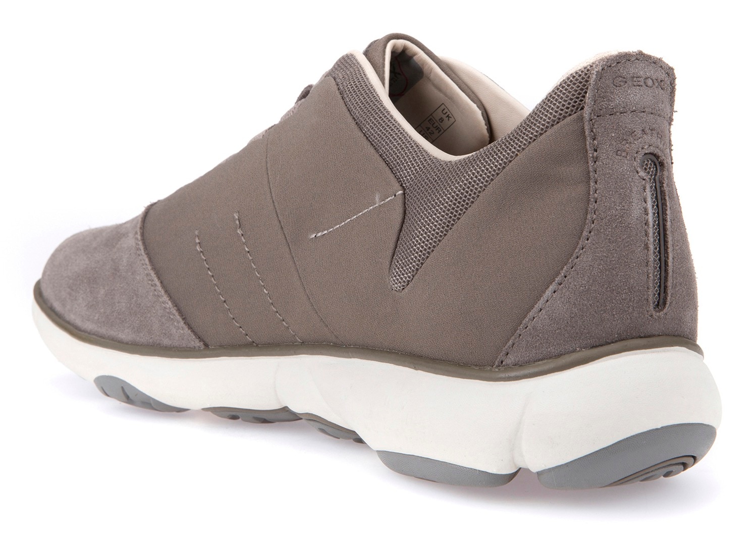Geox Slip-On Sneaker, Slipper, Freizeitschuh mit Gummizug