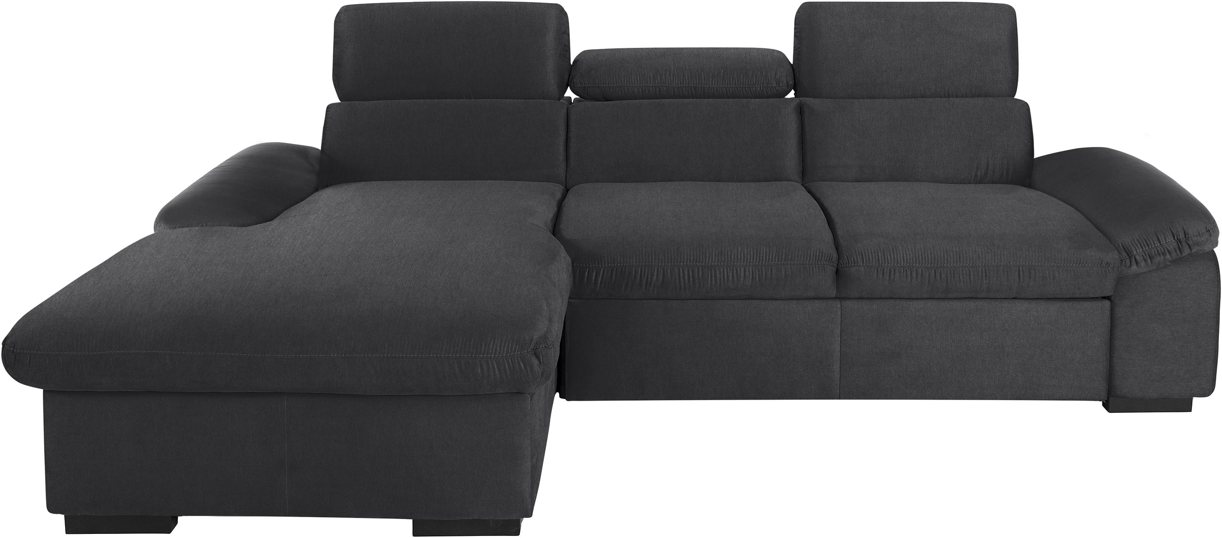 COTTA Ecksofa »Lola L-Form mit Kopfteilfunktion & Hocker«, (Set, mit Hocker günstig online kaufen