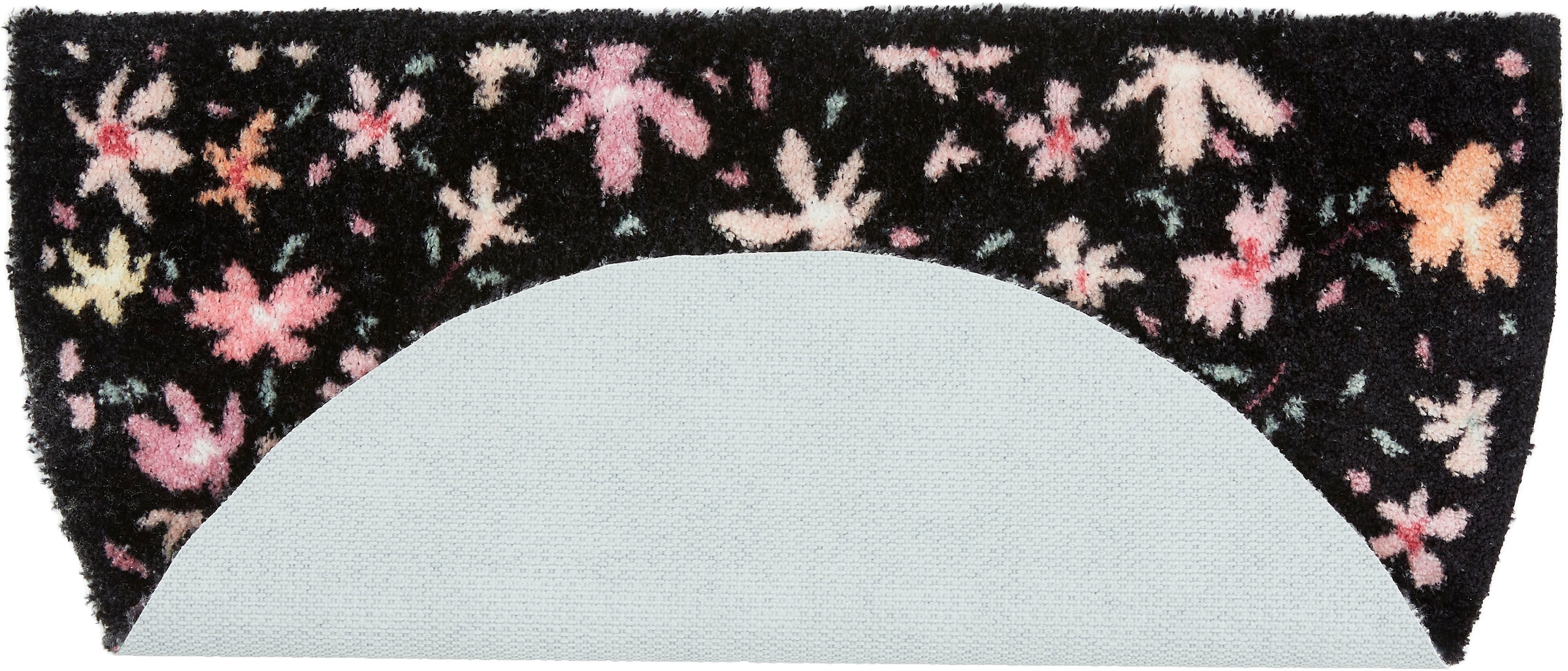 ASTRA Fußmatte »Pure&Soft 012«, halbrund, 7 mm Höhe, Sauberlaufmatte, weiche Oberfläche, waschbar, rutschfest