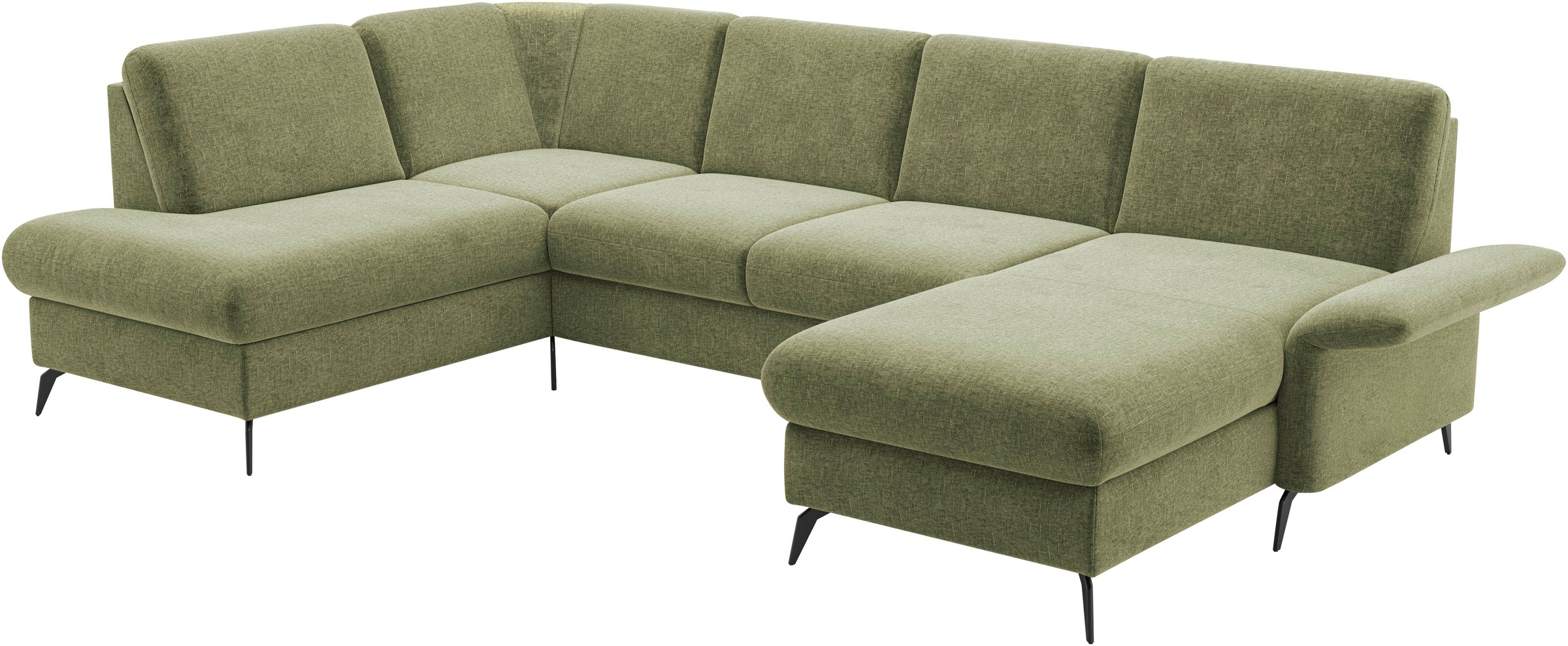 Home affaire Wohnlandschaft »Rochelle«, optional: Armteilverstellung, klappbar, Bettkasen