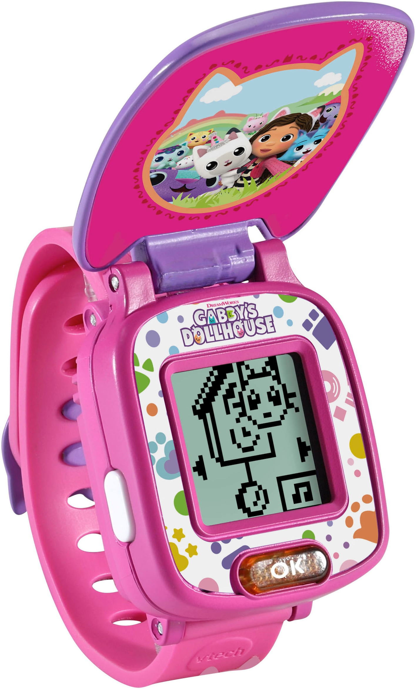 Vtech® Lernspielzeug »Gabby's Dollhouse - Gabby Lernuhr«