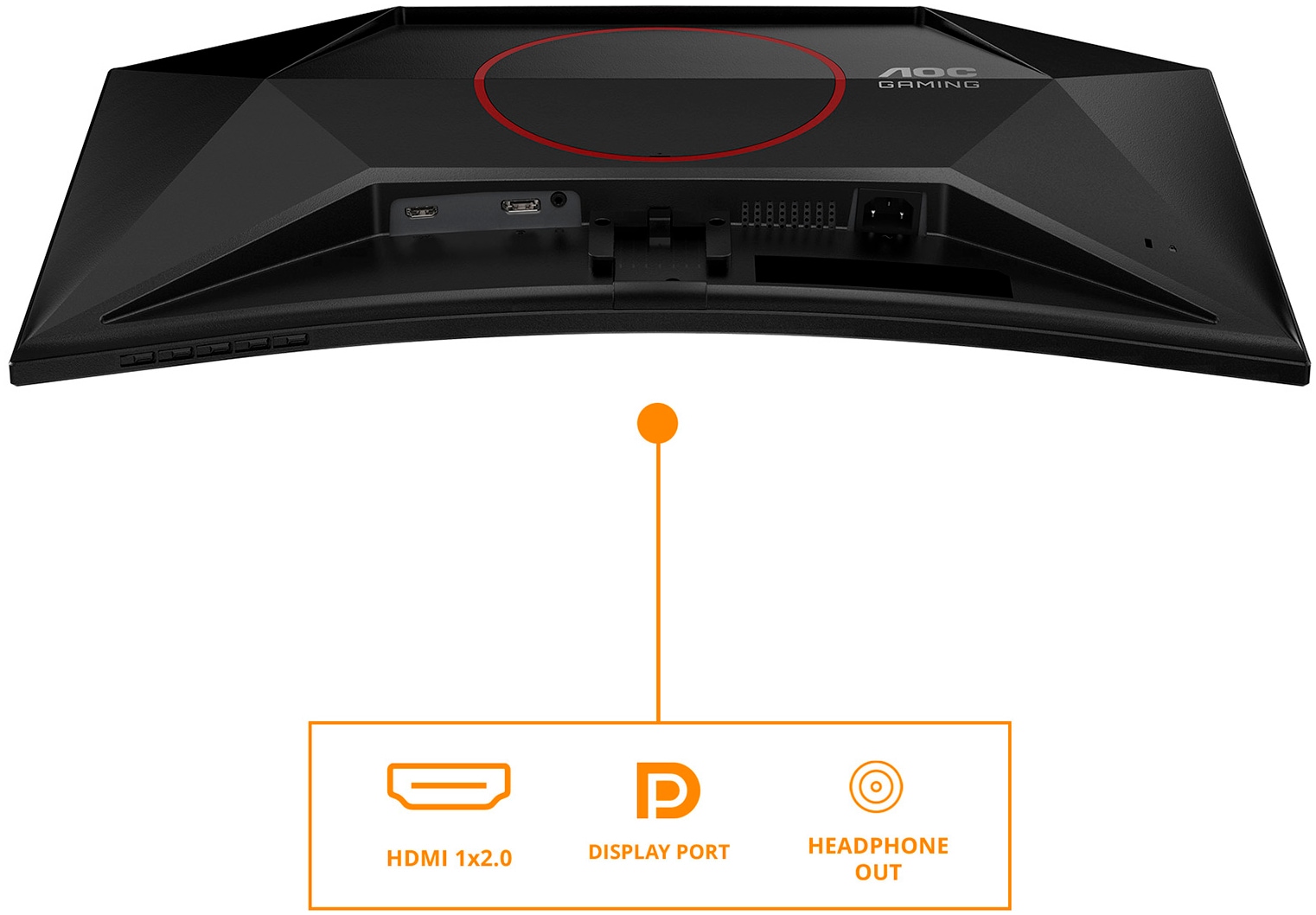 AOC Curved-Gaming-Monitor »C27G42ZE« 68,6 cm/27 ″  1920 x 1080 px FHD 1 Reaktionszeit 260 Hz Neigbar, 3 Jahre Herstellergarantie