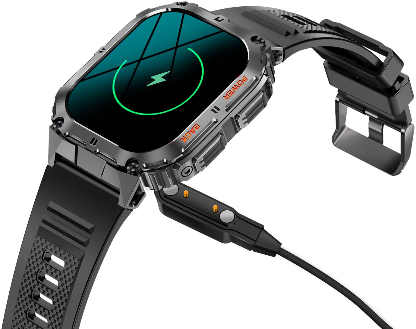 SMARTY 2.0 Smartwatch »Smarty 2.0«, (/ 1,96 Zoll),)