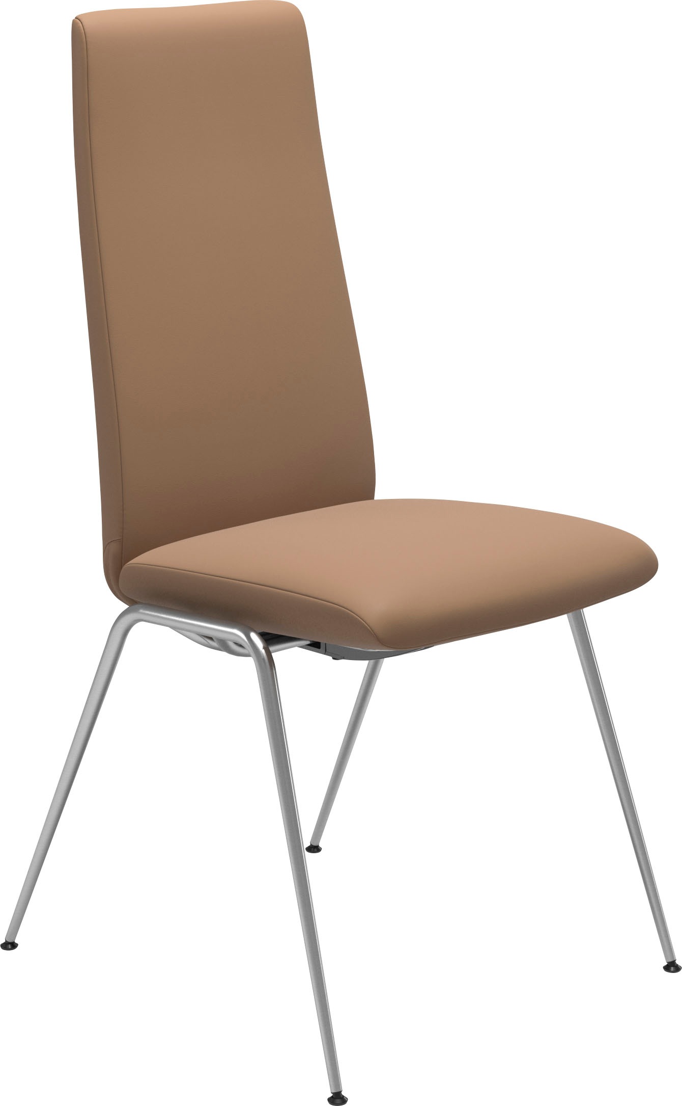 Stressless® Polsterstuhl »Laurel«, Leder BATICK, High Back, Größe M, mit Beinen aus Stahl in Chrom glänzend