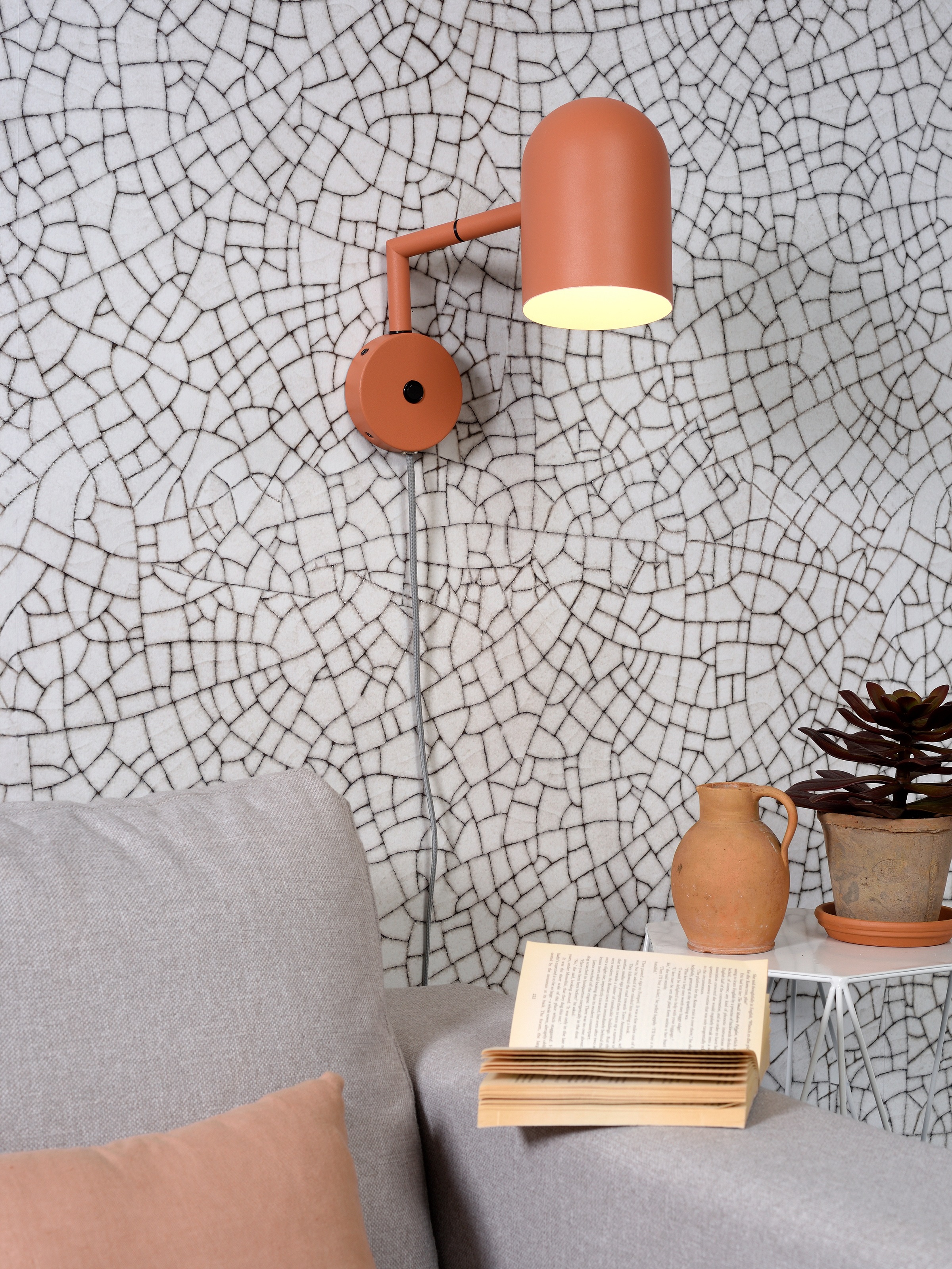 it's About RoMi Wandleuchte »Marseille«, 1 flammig, Leuchtmittel E27 | LED wechselbar