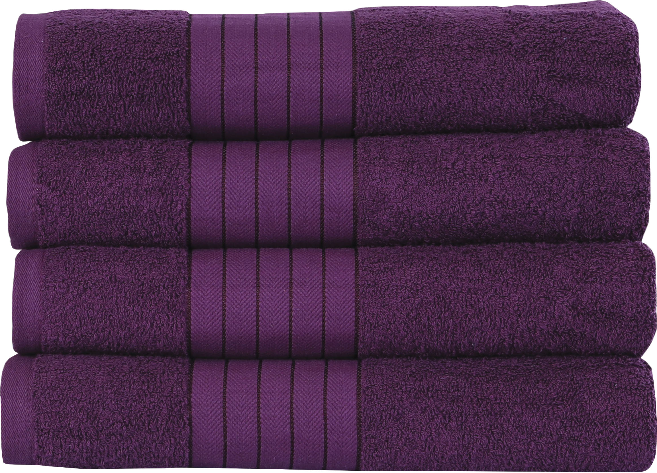good morning Badetuch »Uni Towels«, mit bequem schnell St.), gewebtem bestellen und Rand (2