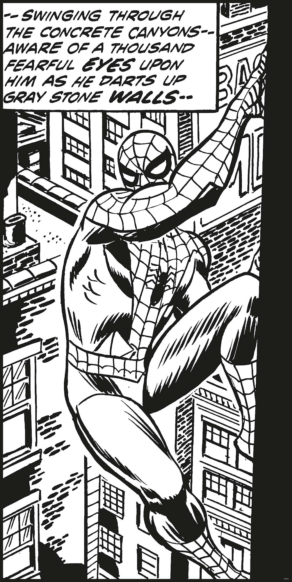 Komar Vliestapete »Spider-Man Classic Climb«, 100x200 cm (Breite x Höhe)  auf Raten kaufen