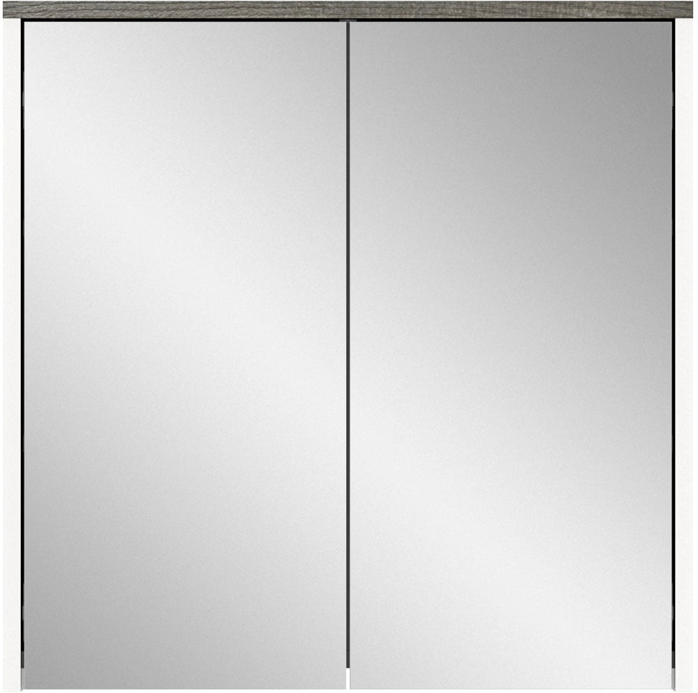 welltime Badezimmerspiegelschrank »Lier«, (1 St.), Badmöbel, 2 Spiegeltüren, Breite 60 cm