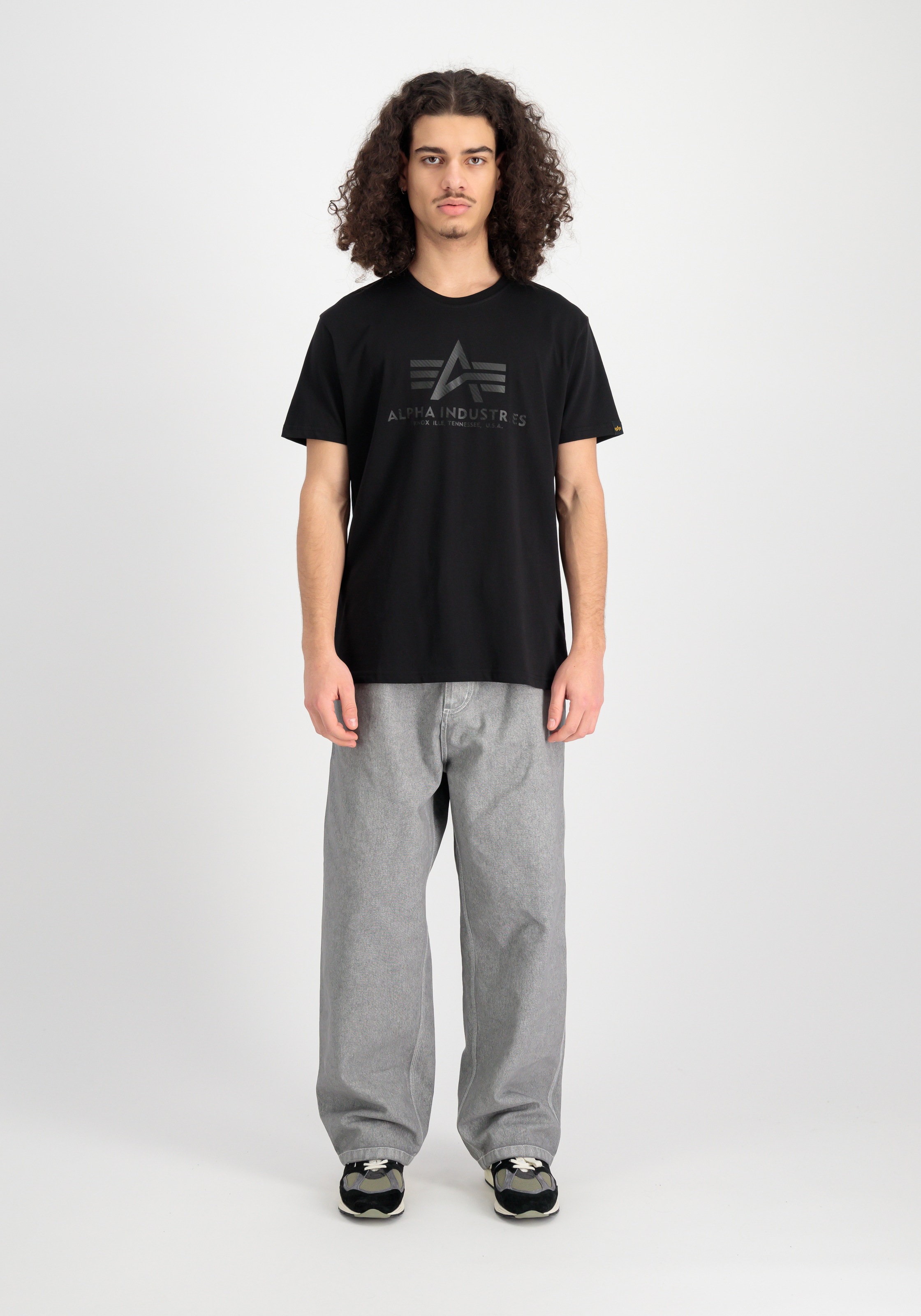 Alpha Industries Rundhalsshirt »Basic T Carbon«