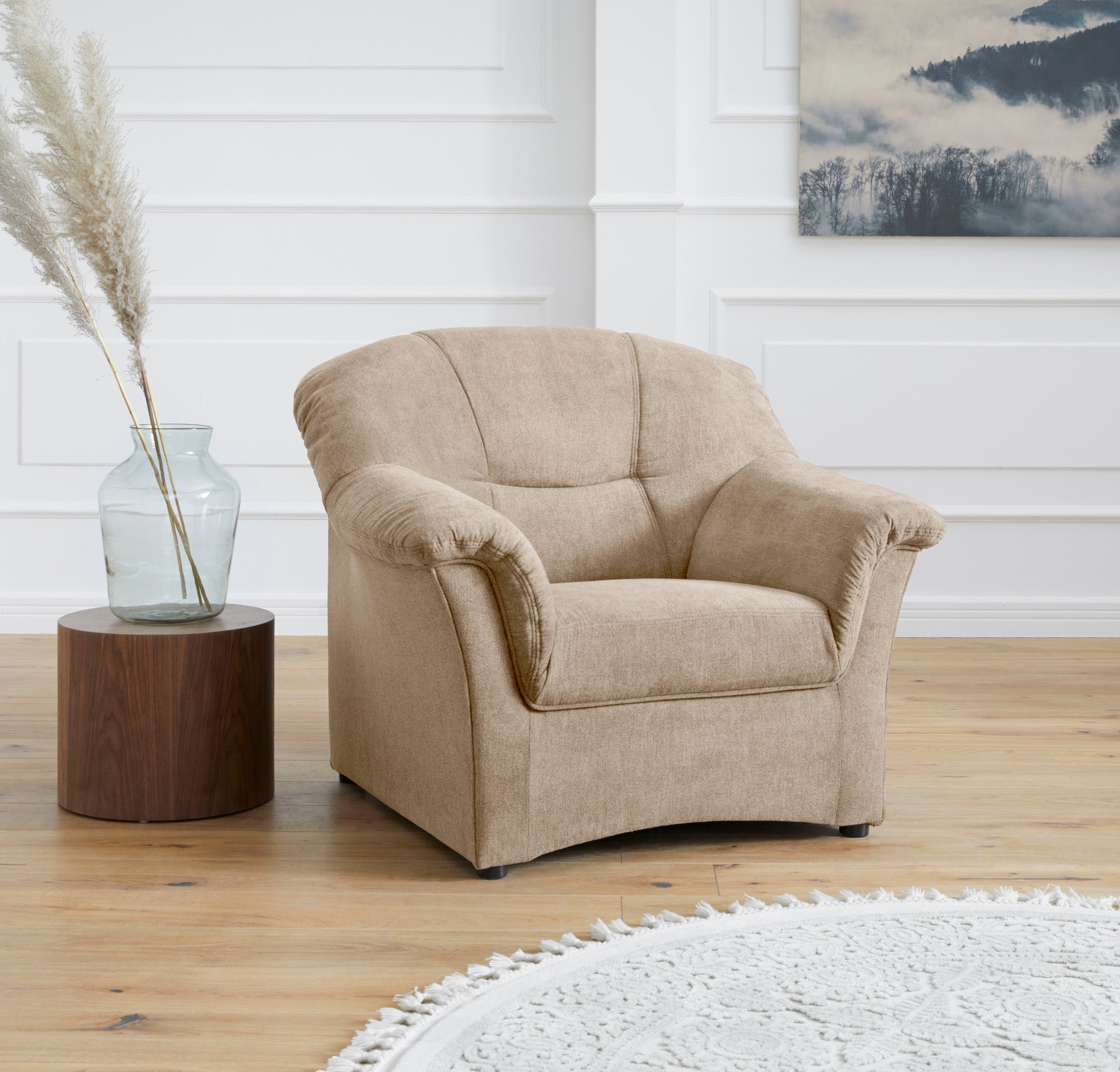 DOMO collection Sessel »Sarafina«, wahlweise mit Federkern