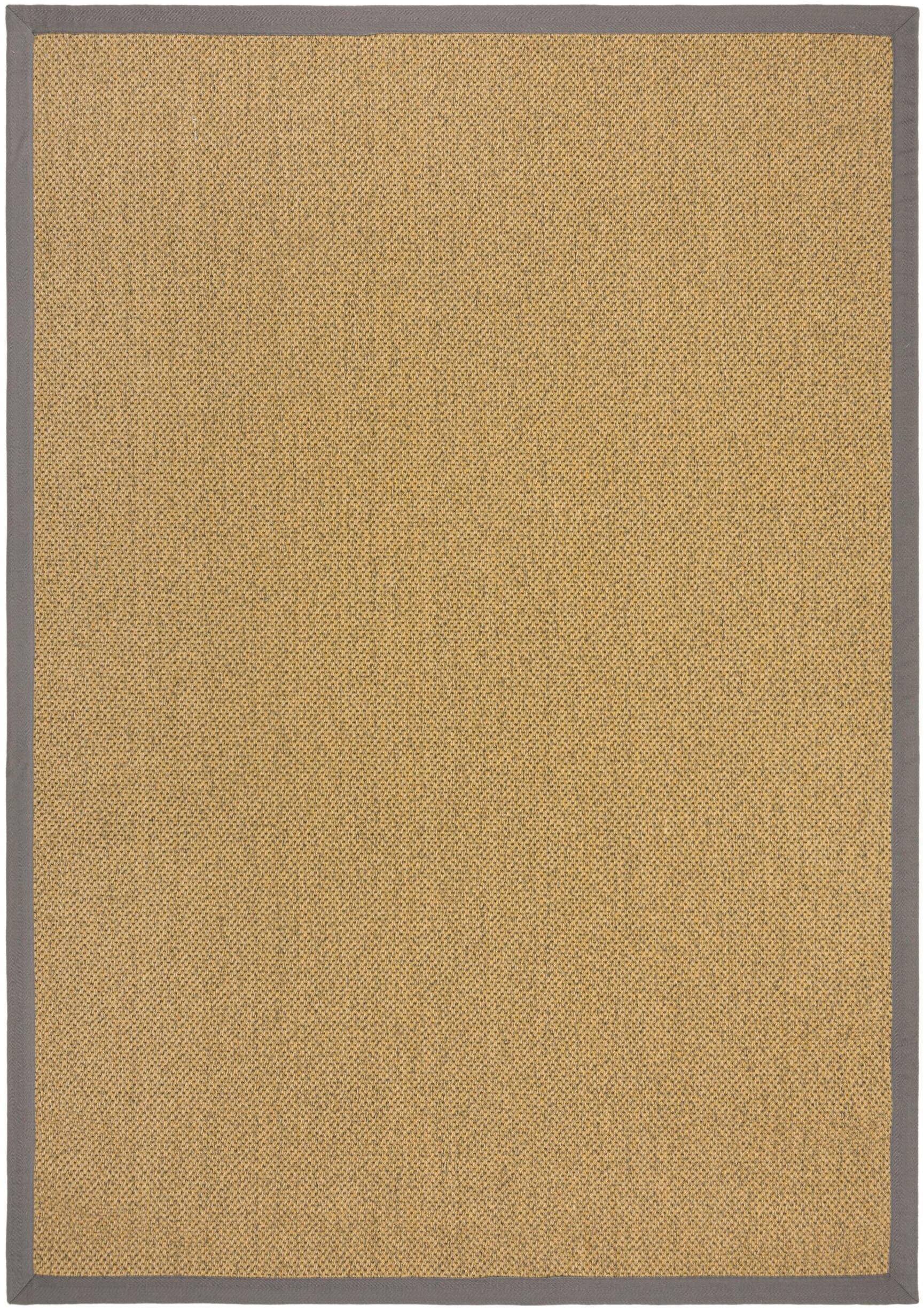 FLAIR RUGS Teppich »Sisal Look«, rechteckig, 6 mm Höhe, Sisal Look Border Indoor Outdoor Bodenläufer Teppich