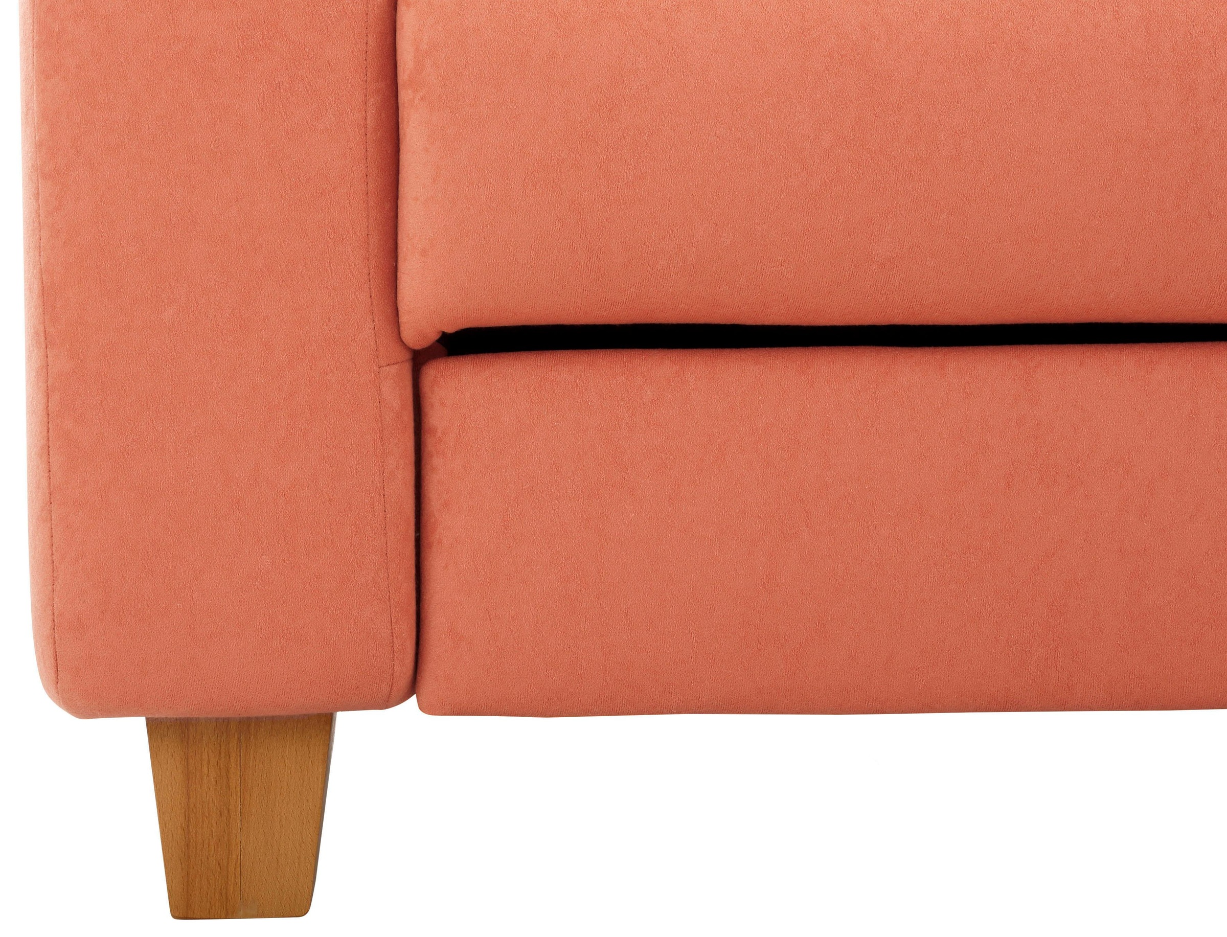 Home affaire Ecksofa »Belfort L-Form«, mit Federkern, wahlweise mit Bettfunktion und Stauraum