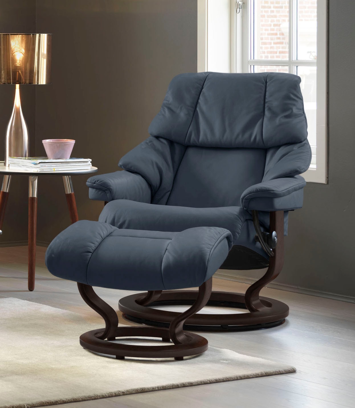 Stressless "Reno" mit Classic Base, Größe S, M & L, Gestell Braun günstig online kaufen