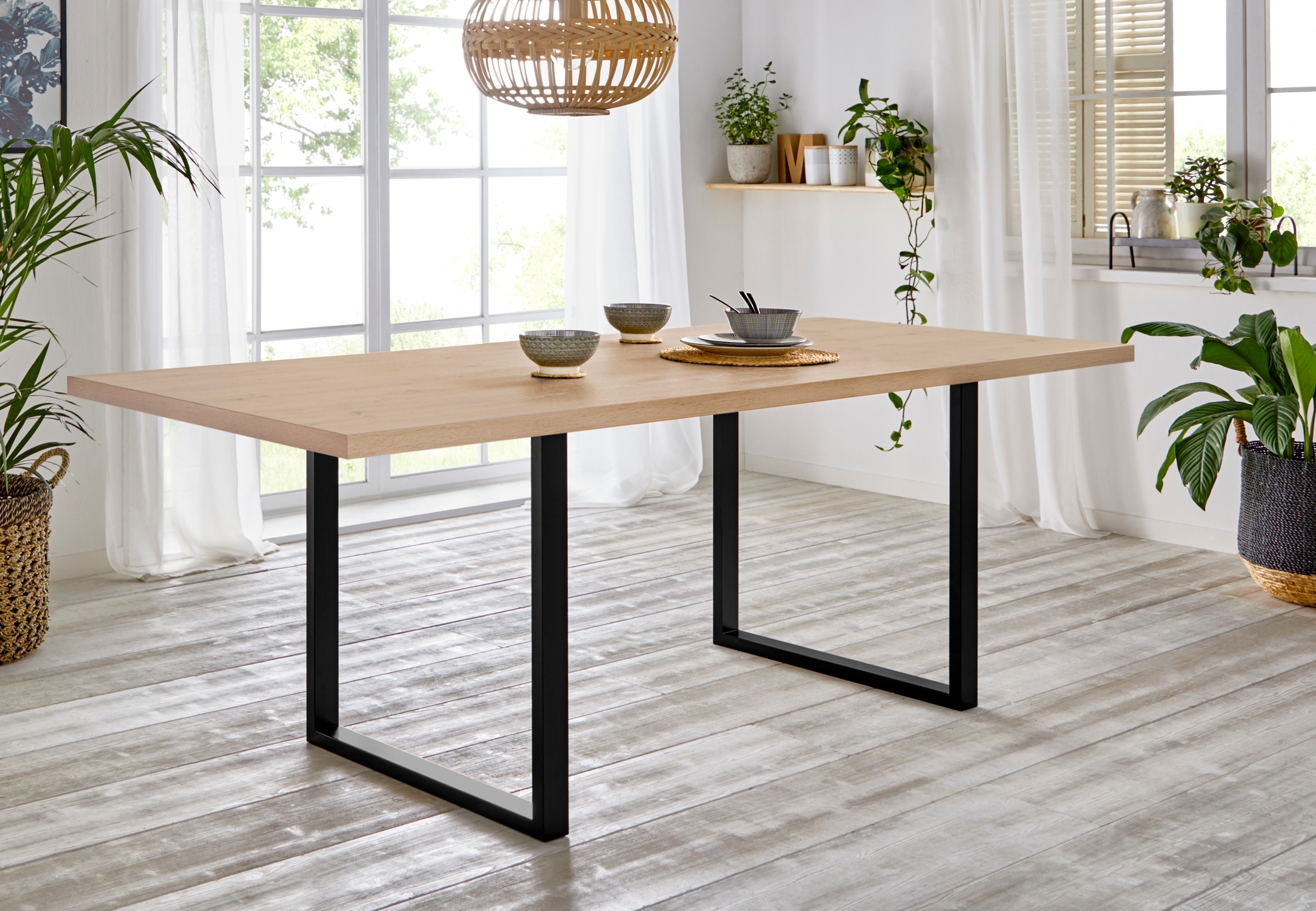 FORTE Esstisch, Breite 180 cm günstig online kaufen
