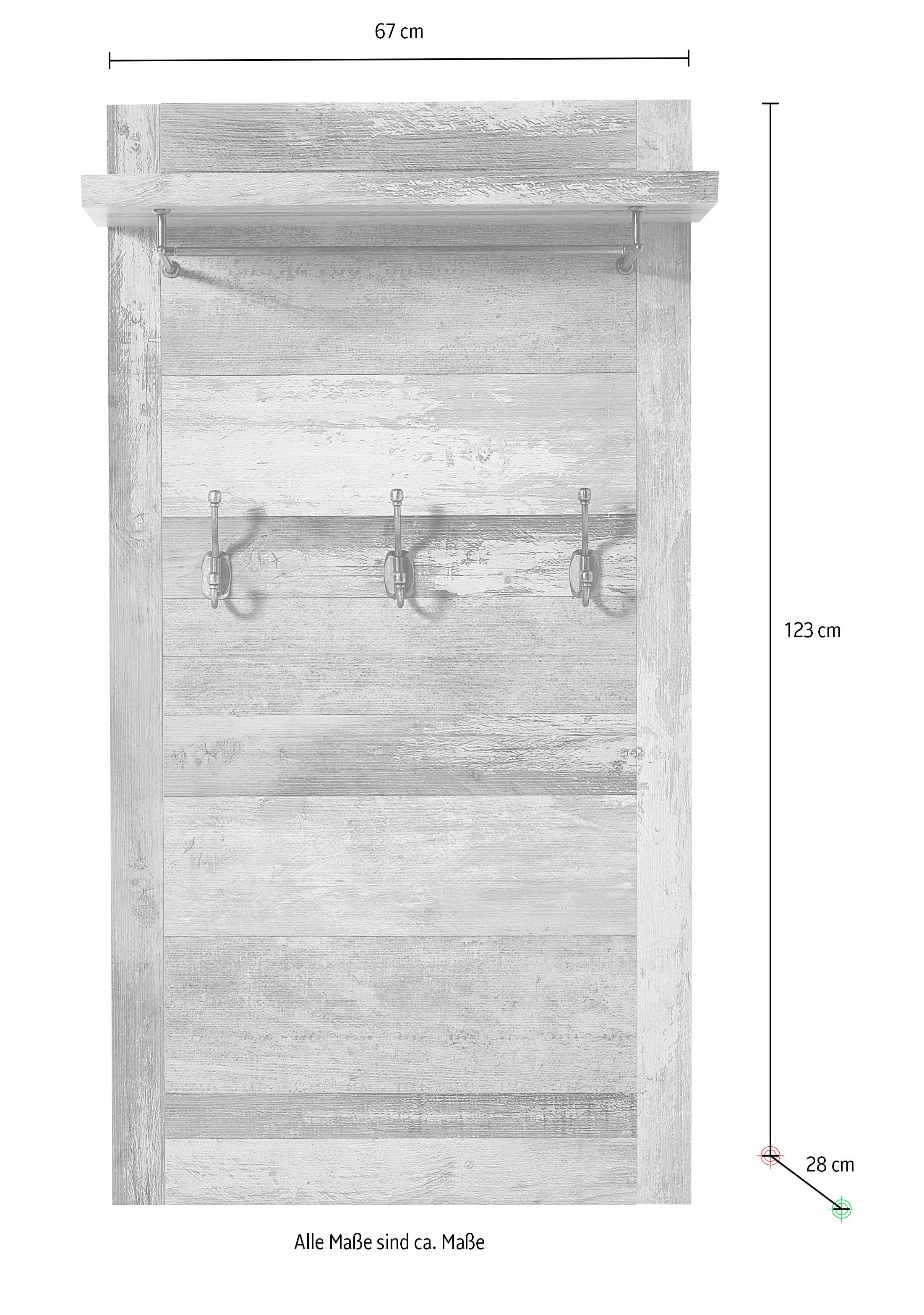 Innostyle Garderoben-Set »BONANZA« Komplett-Set, 