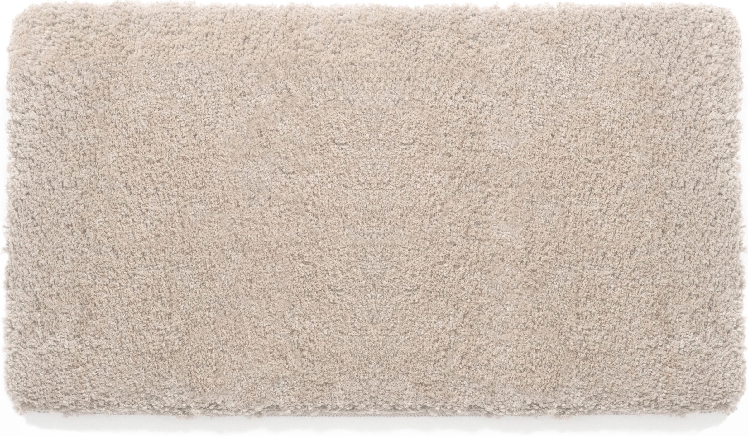 my home Badematte »Sanremo, Badvorleger, Badezimmer Teppich, sehr weich«, rutschhemmend beschichtet, fußbodenheizungsgeeignet-schnell trocknend, Badteppich, unifarben, rechteckig, rund & als 3-tlg. Set erhältlich