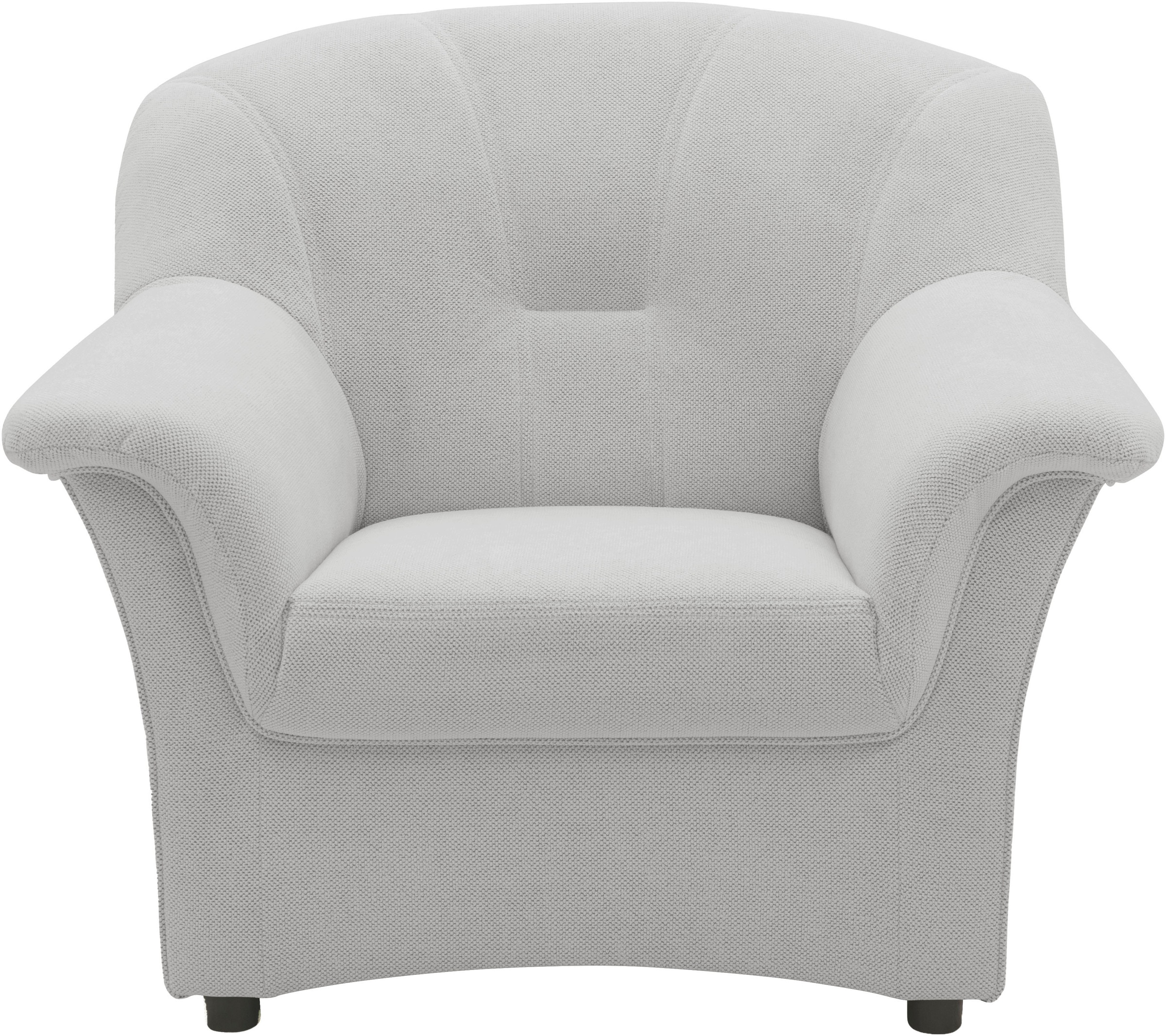 DOMO collection Sessel »Flores«, wahlweise mit Federkern (nicht bei Microfaser PRIMABELLE®-Struktur)