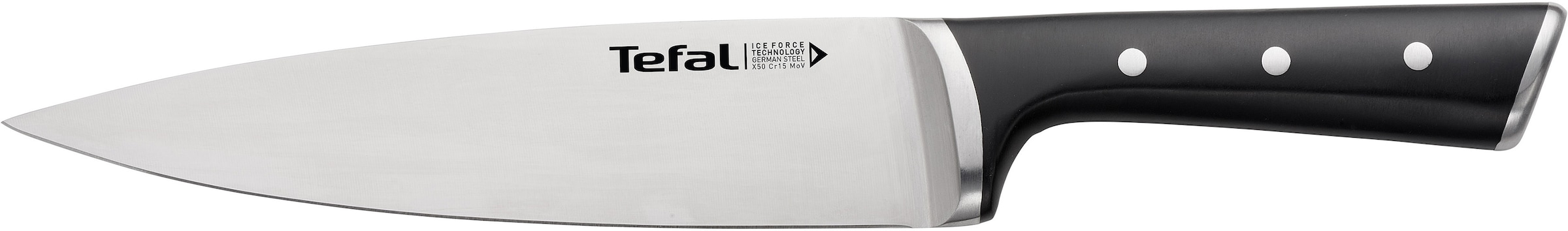 Tefal Pfannen »Duetto t« in 20/24/28 cm und Kochmesser »Ice Force« im Set