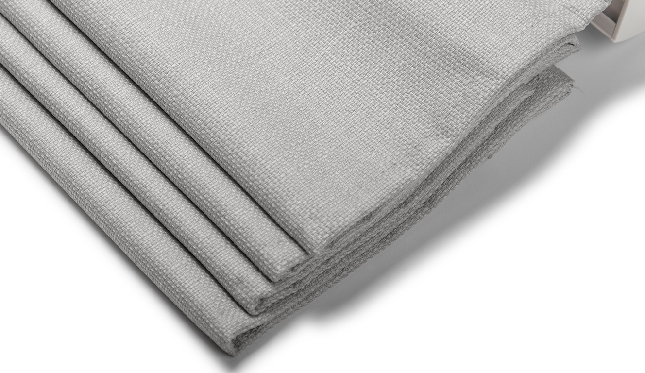 my home Rollo »RIOLA«, verdunkelnd, Blendschutz-Sichtschutz-Verdunkelung, ohne Bohren, freihängend, Faltrollo in trendiger Leinenoptik NEUHEIT!