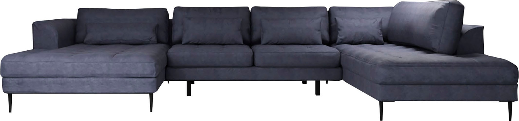 TRENDMANUFAKTUR Wohnlandschaft »Luzi, gemütliches Sofa, extra viel Platz, v günstig online kaufen