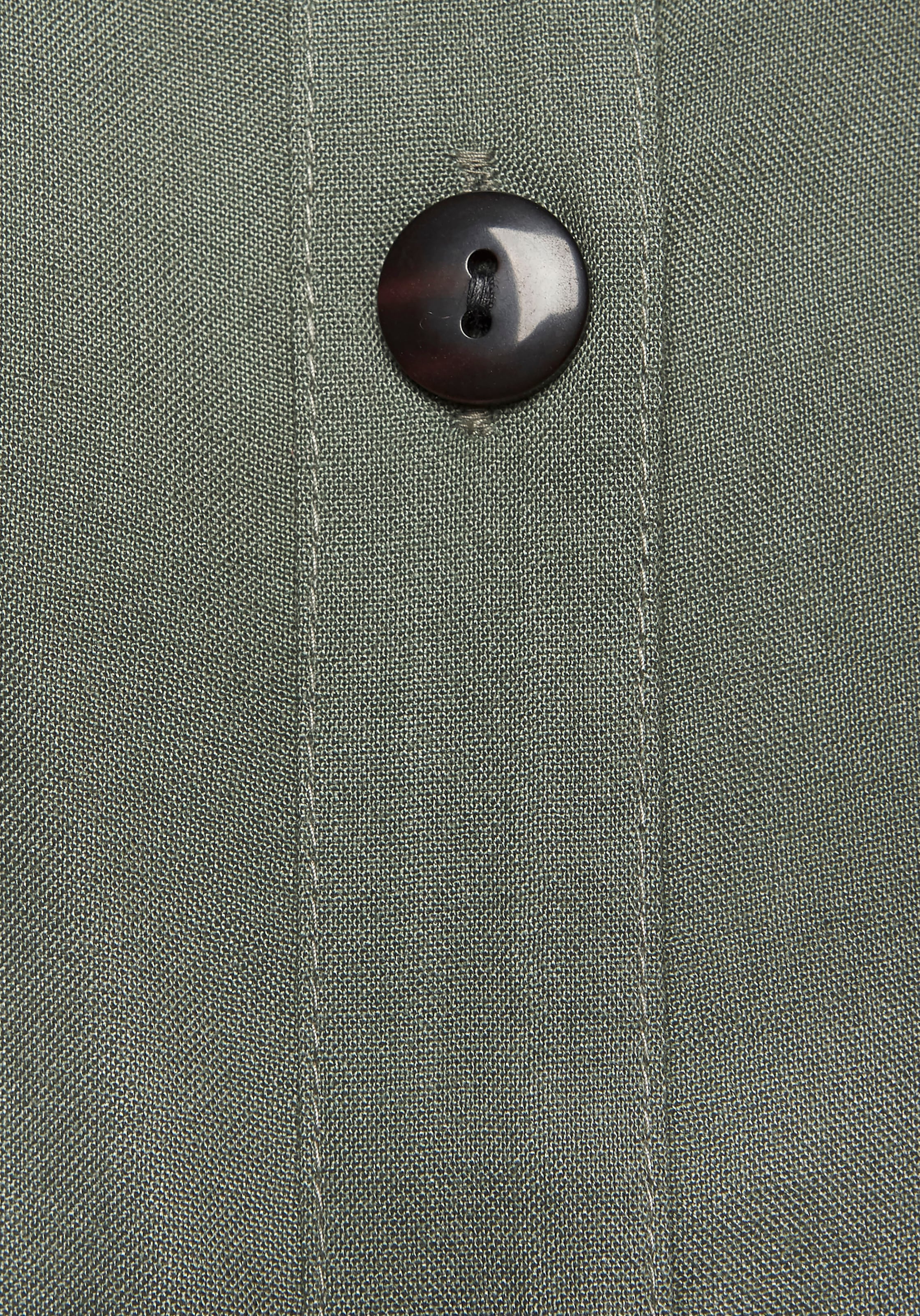 Vivance Sommerkleid, aus gewebter Viskose, Blusenkleid mit Knopfleiste und Hemdblusenkragen