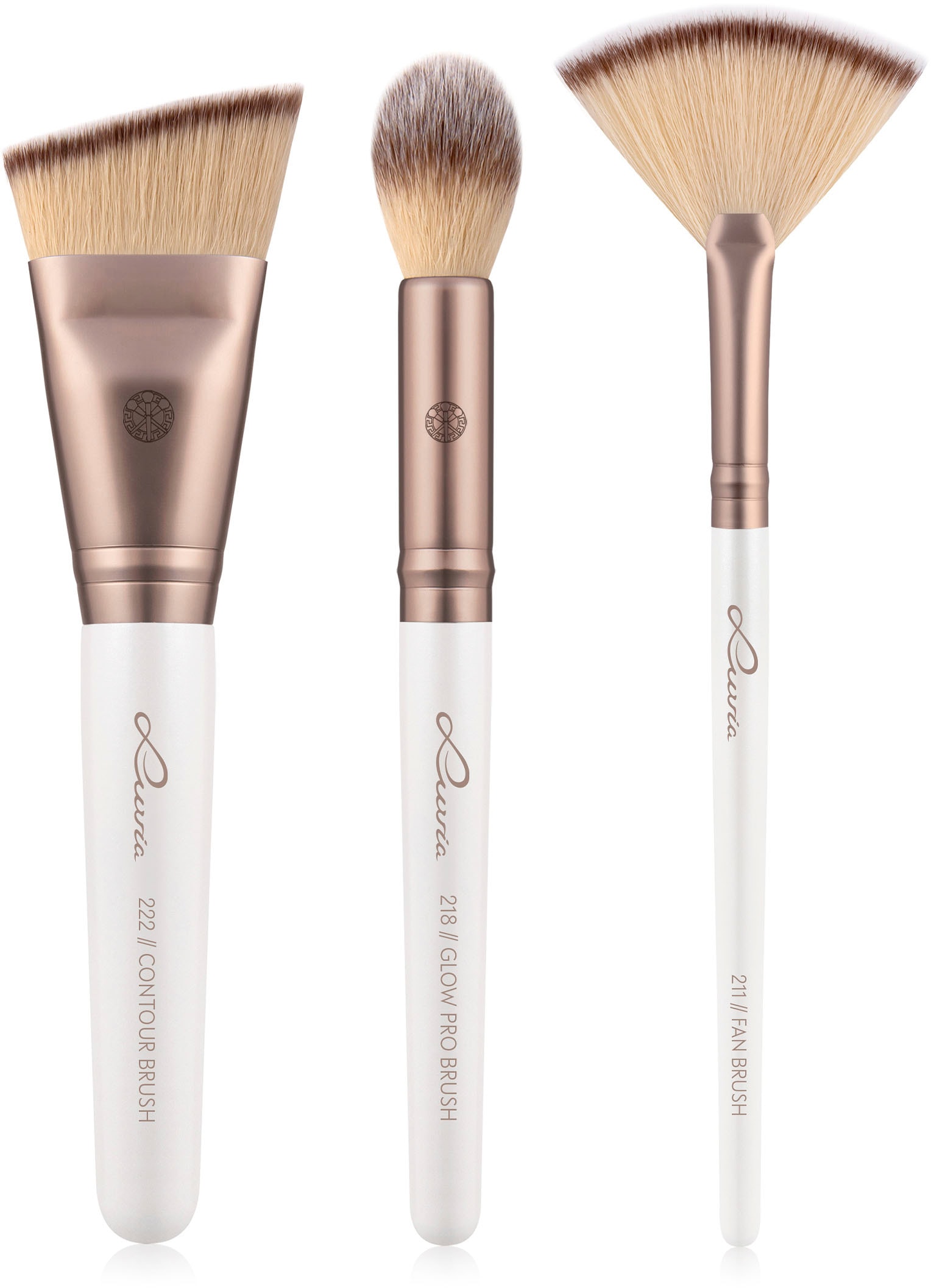 Luvia Cosmetics Kosmetikpinsel-Set, (Set, 3 tlg.) online bestellen