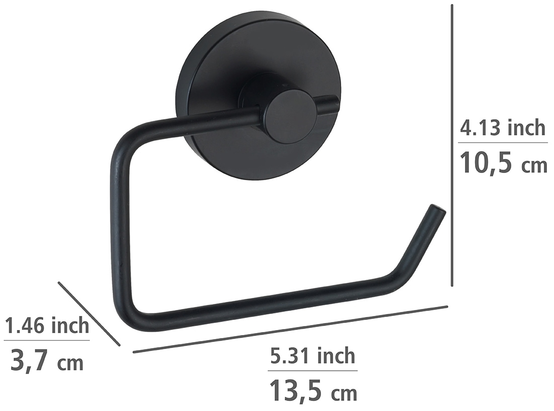 WENKO Toilettenpapierhalter »Milazzo«, Befestigen ohne bohren