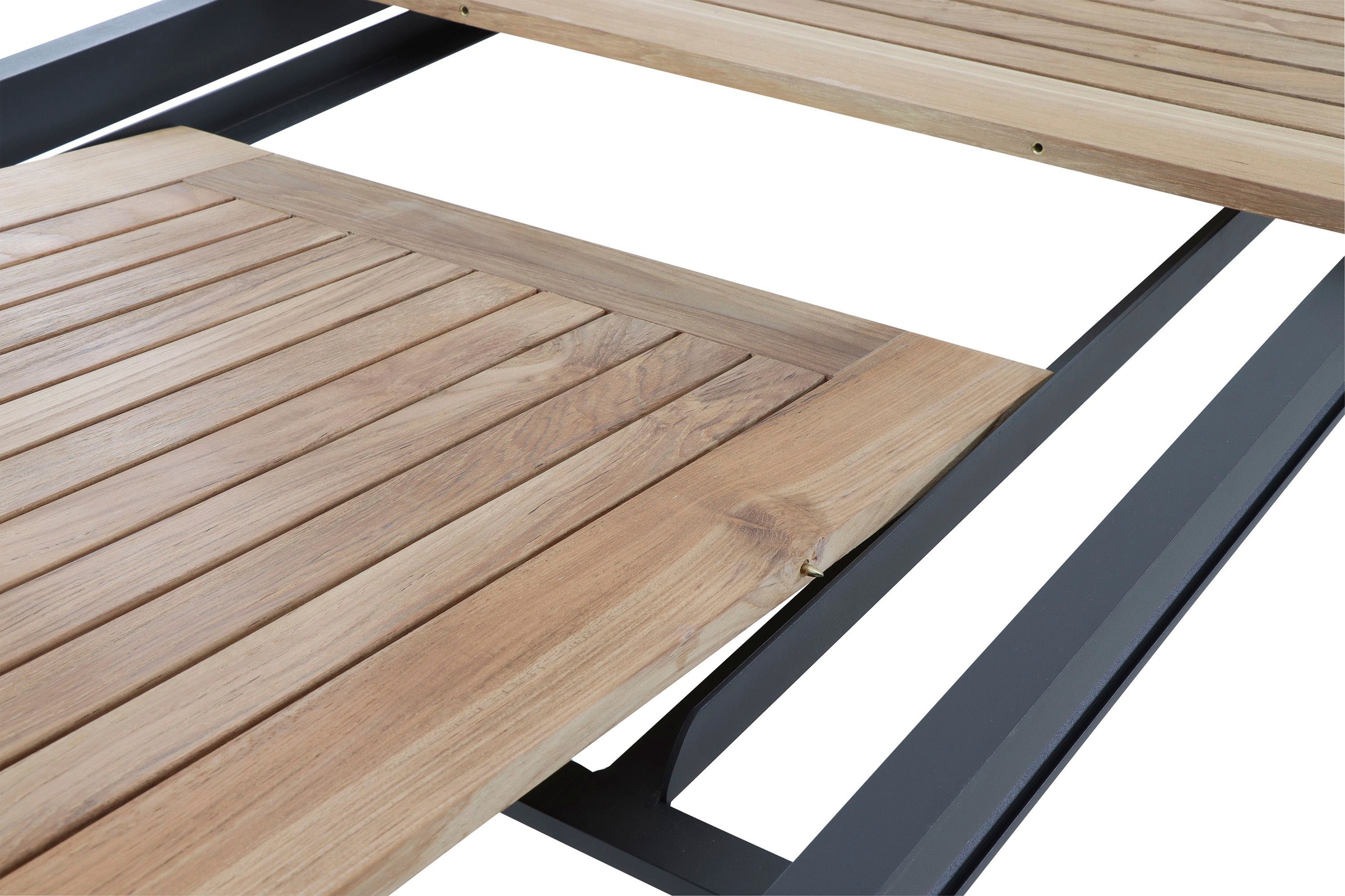 Siena Garden Garten-Essgruppe »Savona / Zurigo«, (Set, 10 tlg.), best. aus 4 Sesseln, 4 Auflagen, 1 Liege und 1 Tisch