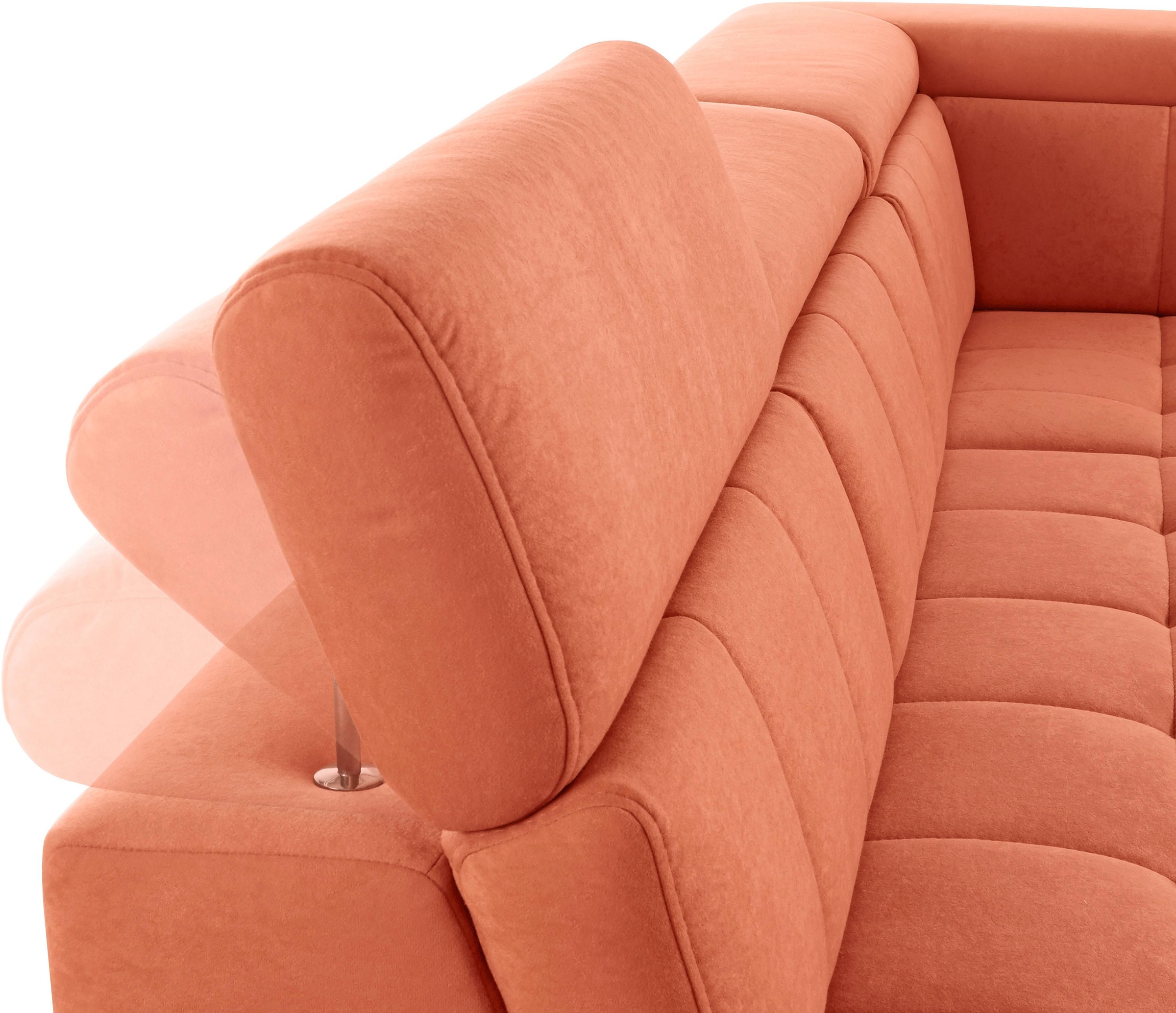 sit&more Ecksofa »Limit L-Form«, wahlweise mit Bettfunktion und Bettkasten