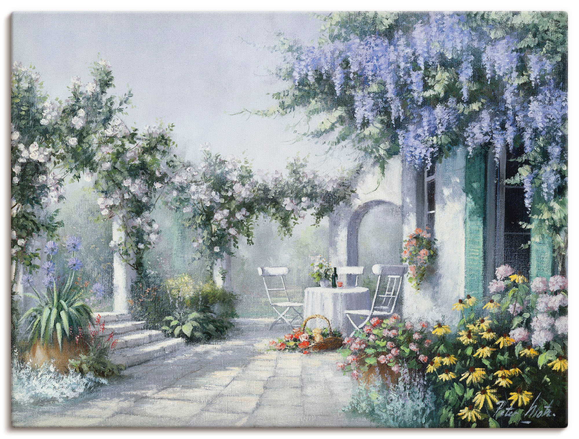 Artland Leinwandbild »Natürliche Magie« Garten 1 Stk. tlg. auf Keilrahmen g günstig online kaufen
