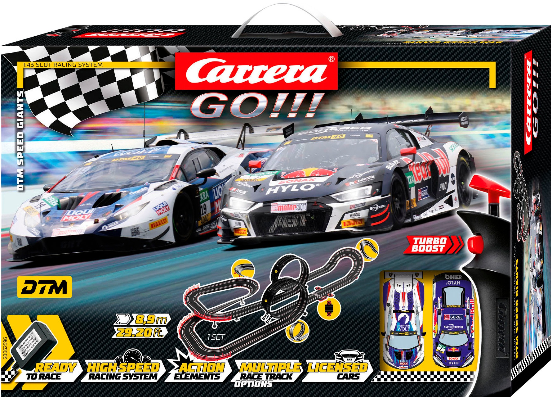 Carrera® Autorennbahn »Carrera GO!!! DTM Speed Giants«