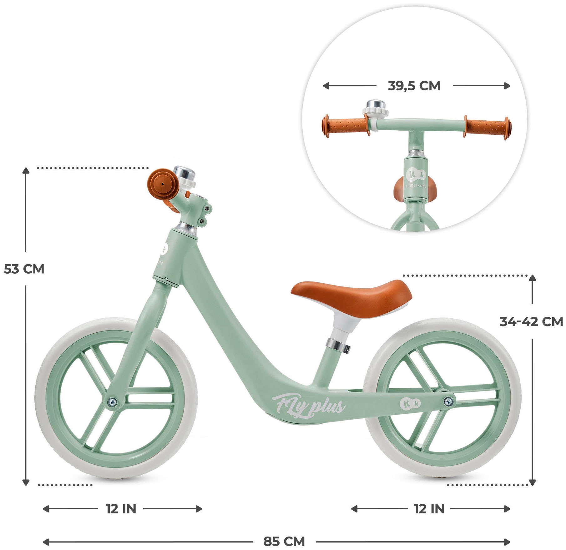 Kinderkraft Laufrad »FLY PLUS«