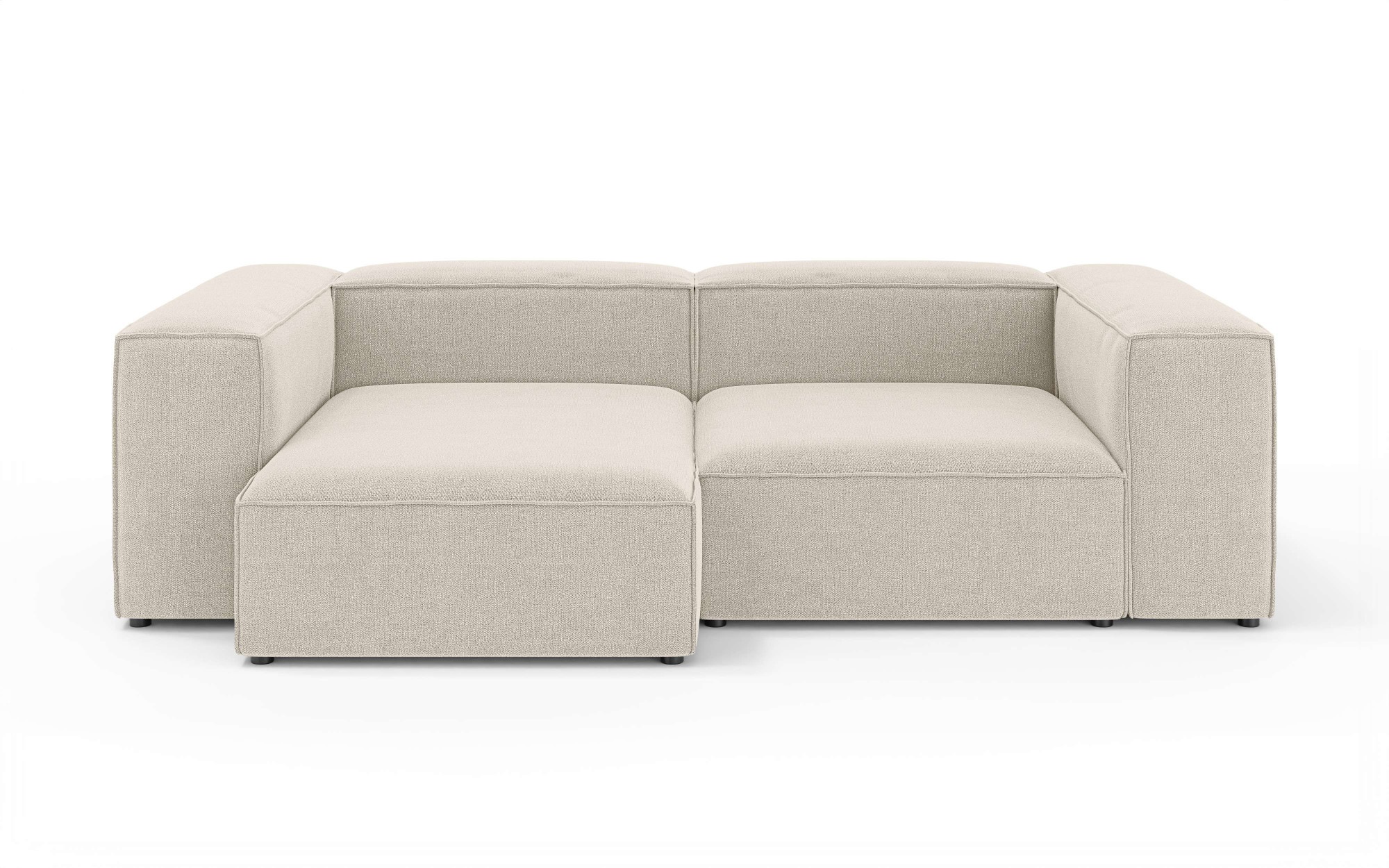 INOSIGN Ecksofa »XL HAILY L-Form, Modularsofa extra tief, Maße B/T/H: 260/1 günstig online kaufen
