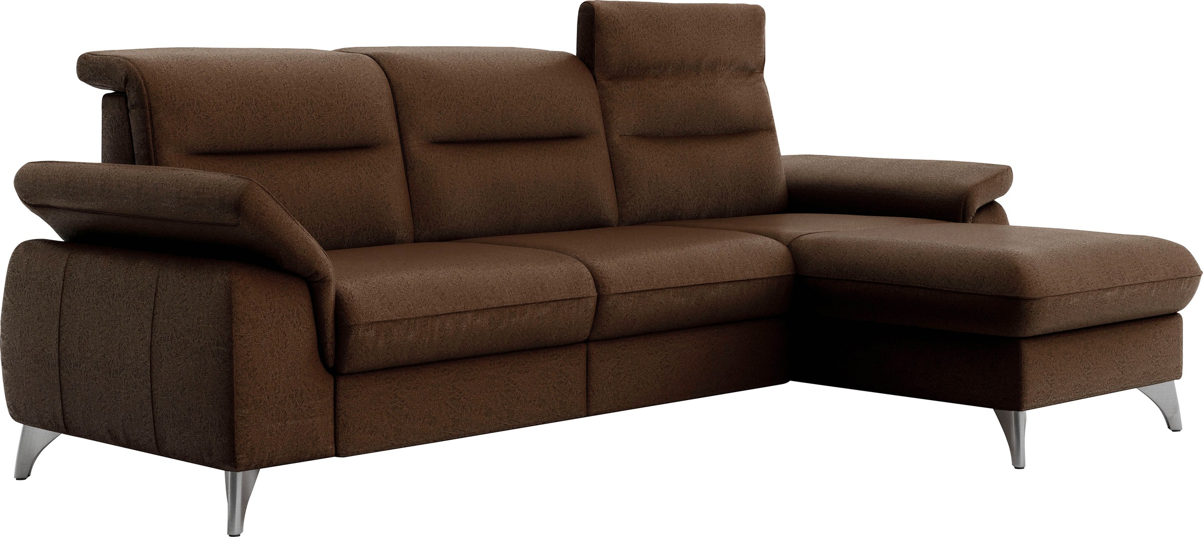 sit&more Ecksofa »Astoria L-Form«, wahlweise mit motorischer Relaxfunktion