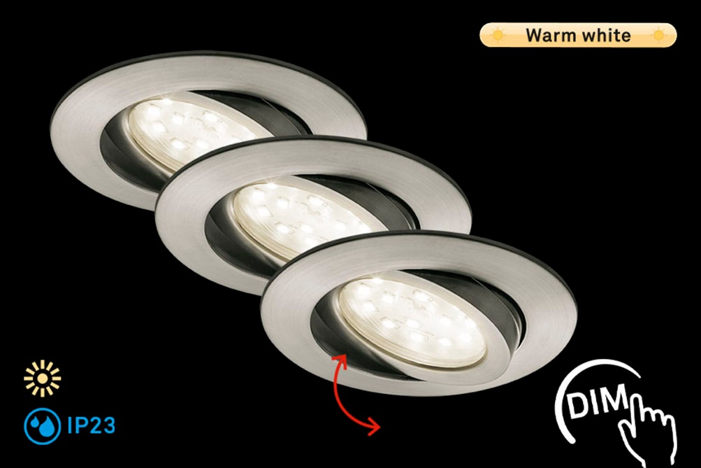 Briloner Leuchten LED Einbauleuchte »ATTACH DIM« günstig online kaufen