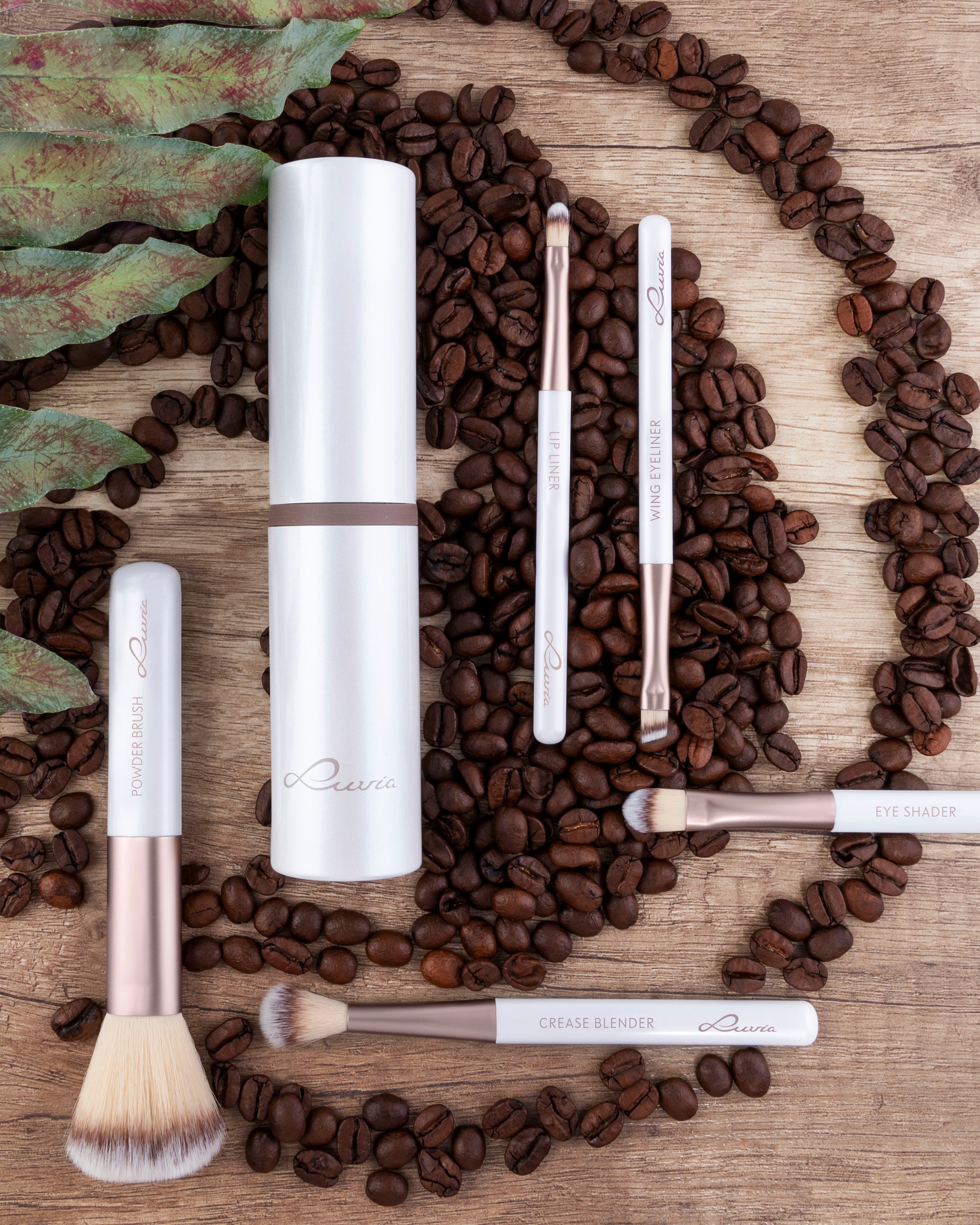 Luvia Cosmetics Kosmetikpinsel-Set »Brush Travel Set« Vielseitige Pinsel für perfektes Make-up!