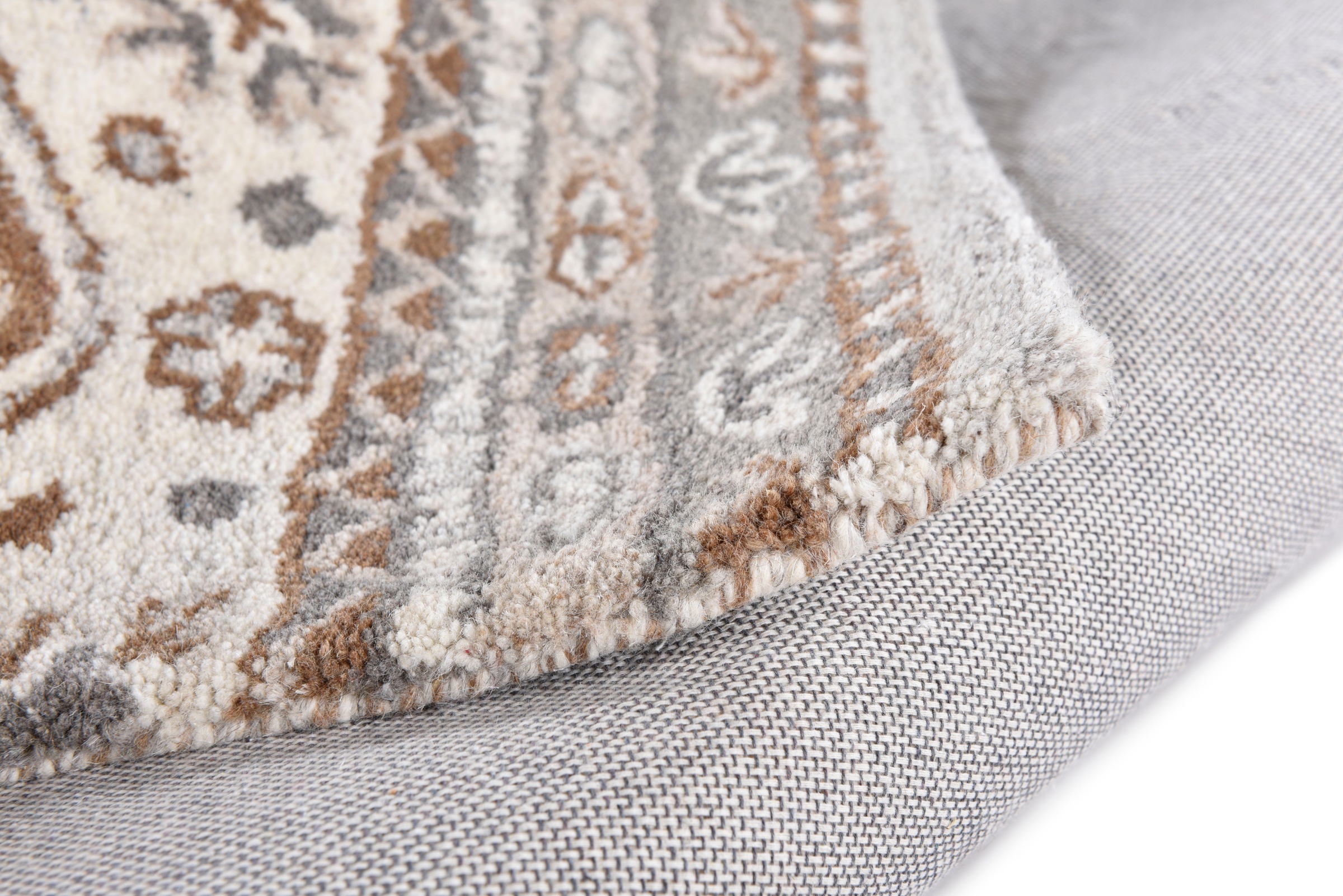 THEKO Wollteppich »Royal Shaal - 1719« rechteckig 120 mm Höhe Obermaterial: günstig online kaufen