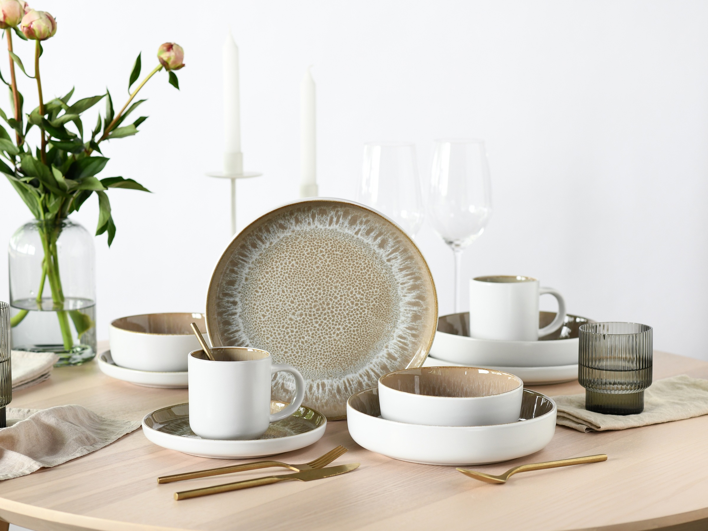 my home Kombiservice »modernes Geschirr-Set, Service Nydala« hohe Haltbarke günstig online kaufen