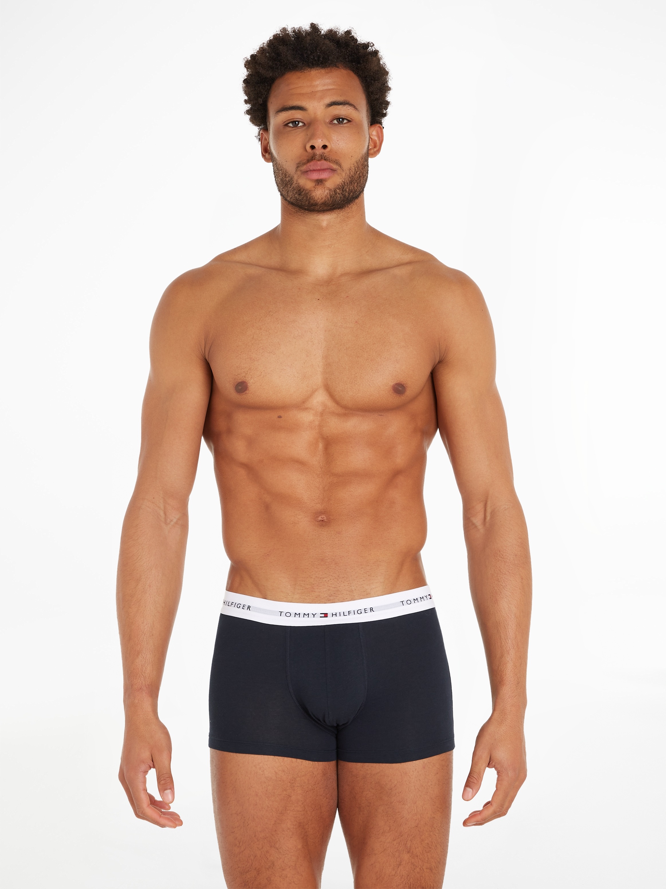 Tommy Hilfiger Underwear Boxer »TRUNK 3 PACK«, (3 St.), mit Logoschriftzug