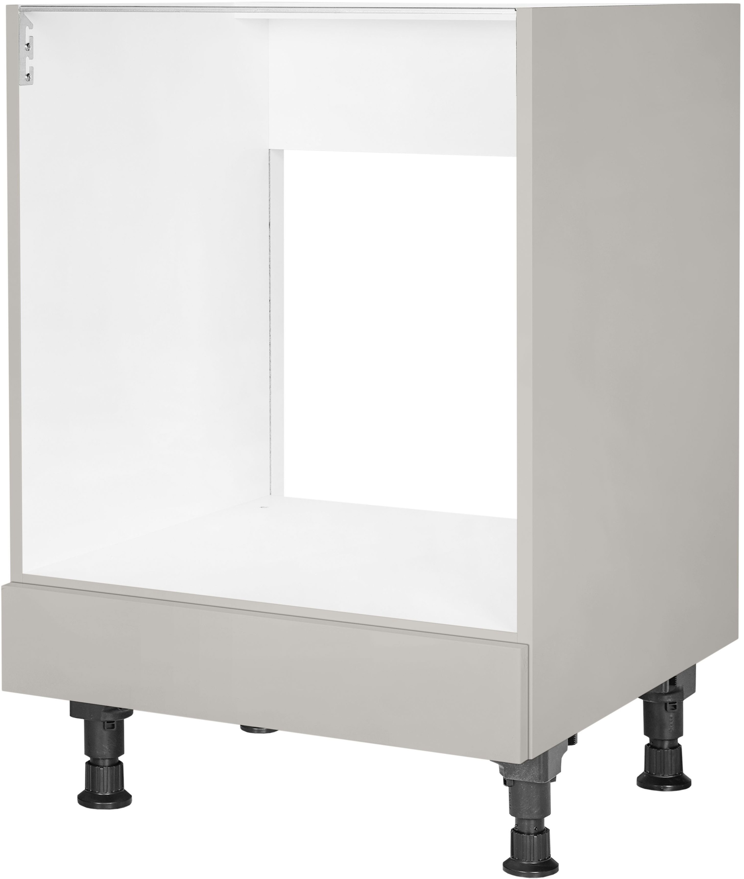 nobilia Herdumbauschrank ""Touch", vormontiert, mit höhenverstellbaren Sock günstig online kaufen