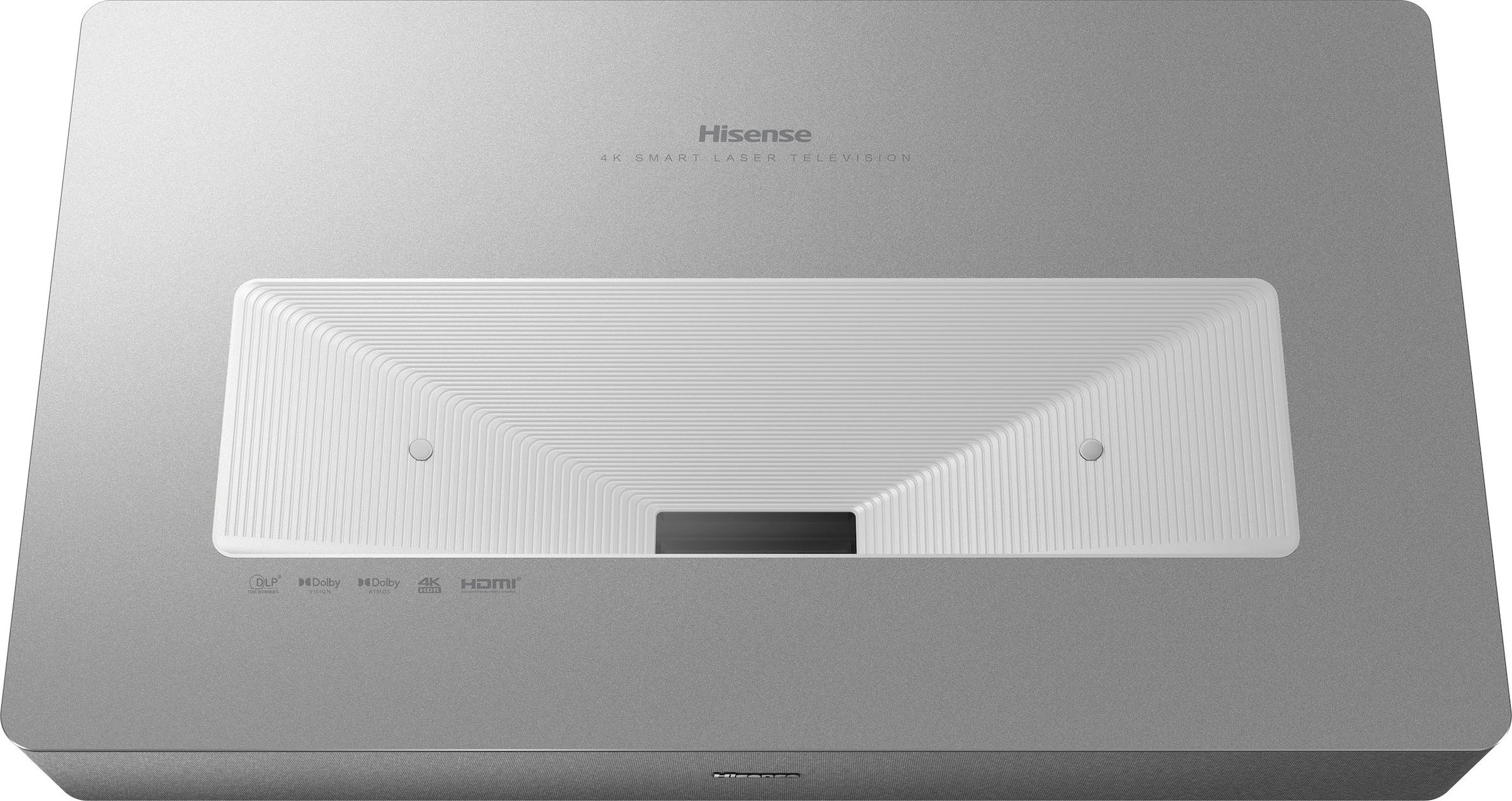 Hisense Laser-TV »Hisense 100L5HD Daylight Screen (100 Zoll) Laser TV Projektor«, 4K, HDR, Game Mode, Dolby Atmos