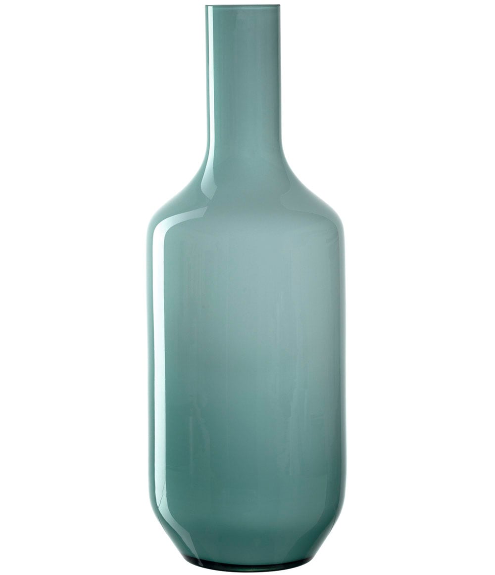 LEONARDO Bodenvase »Dekovase MILANO, handgefertigt«, (1 St.), aus Glas, in Flaschenform