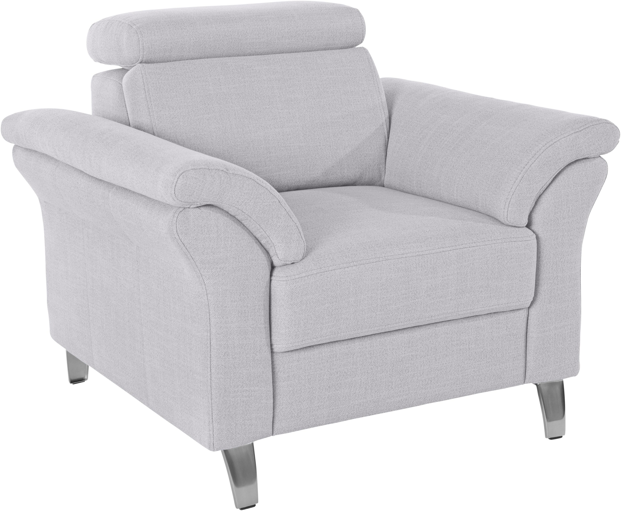 sit&more Sessel »Arngast«, inklusive Federkern und Kopfteilverstellung günstig online kaufen