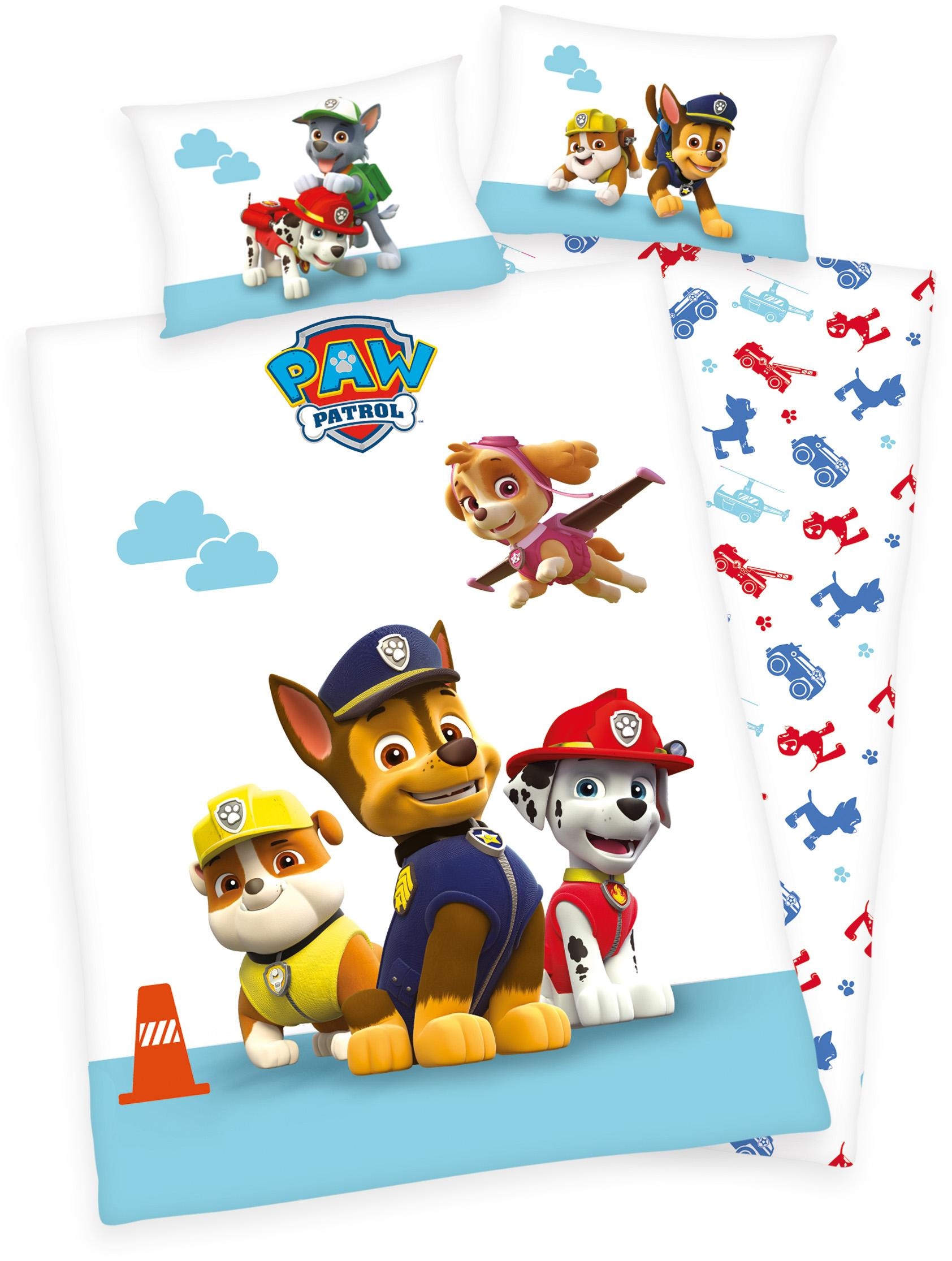 PAW PATROL Kinderbettwäsche »Dogs«, mit Hunden