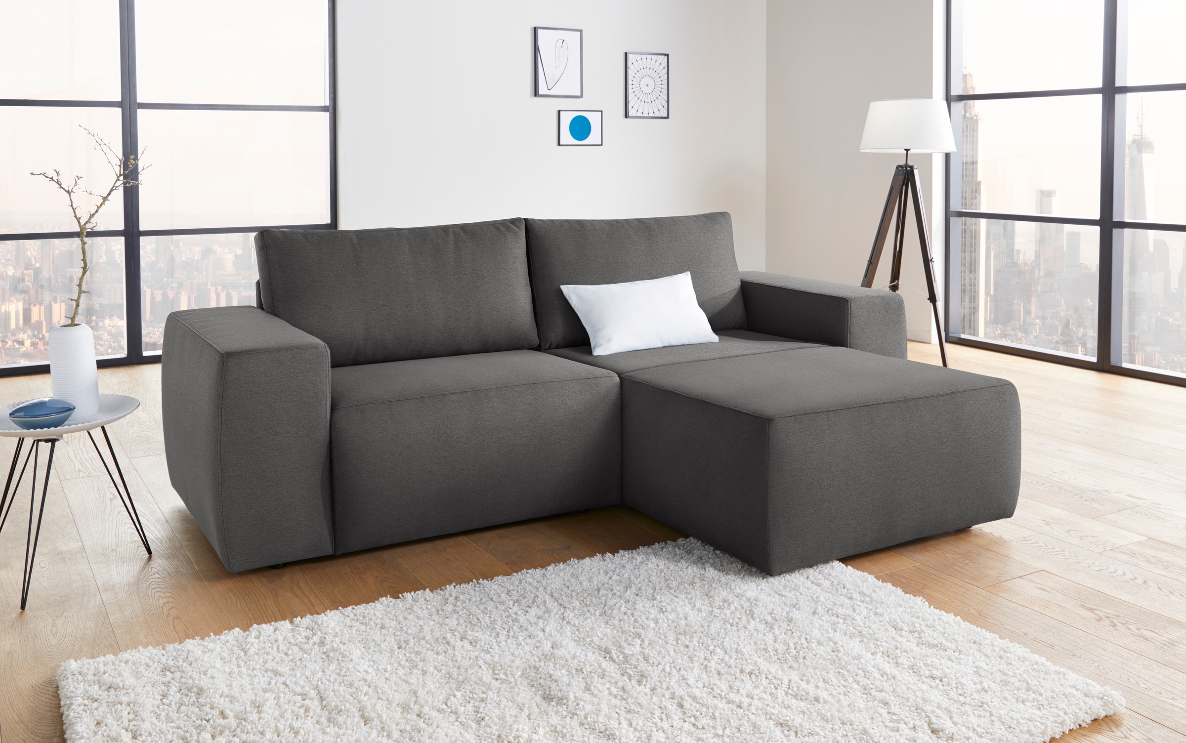 LOOKS by Wolfgang Joop Ecksofa »LooksII kubisch, bequem, strapazierfähige B günstig online kaufen