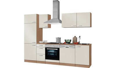 OPTIFIT Küchenzeile »Odense«, ohne E-Geräte, Breite 270 cm, mit 28 mm starker... kaufen