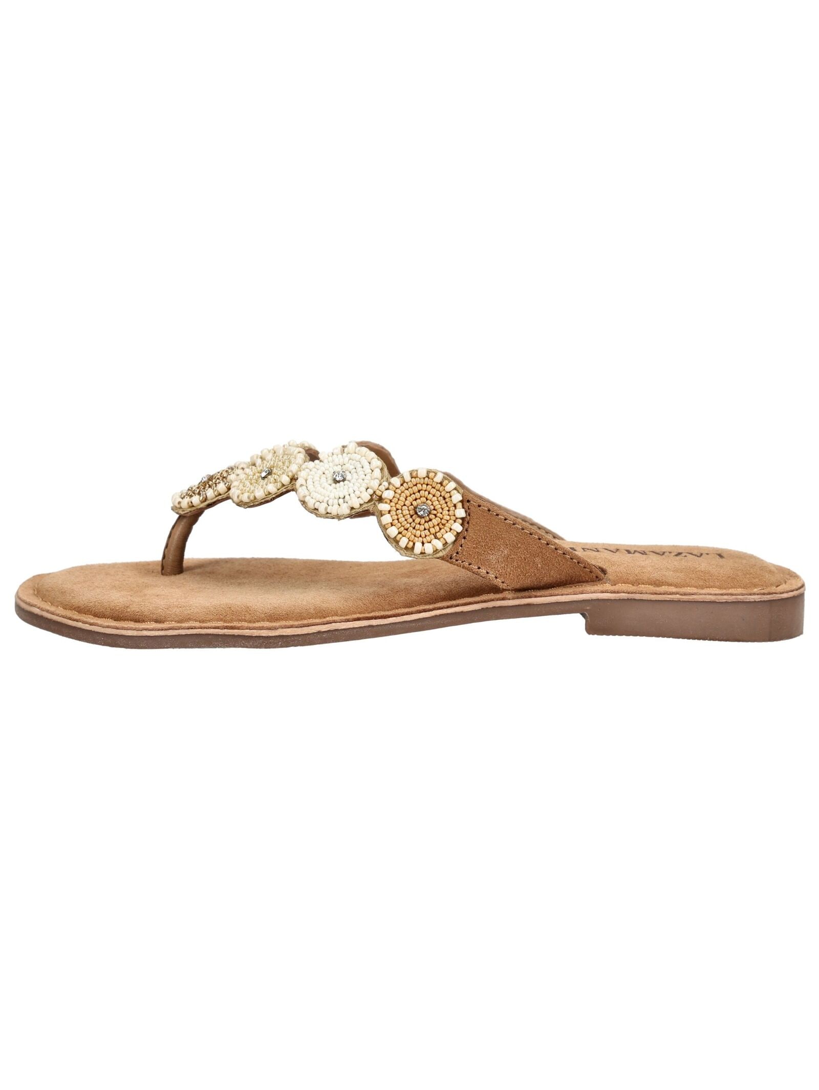 Lazamani Zehentrenner »Lazamani Pantoletten Leder«