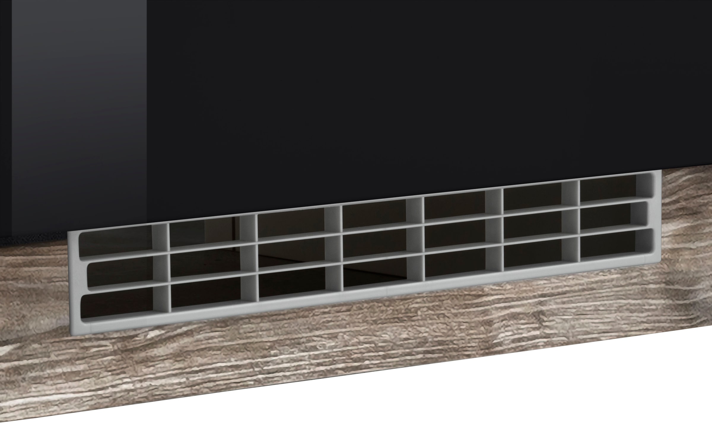 KOCHSTATION Küchenzeile »KS-Brindisi Breite 280 cm«, wahlweise mit E-Geräten und Induktion, mit MDF-Fronten und Regal