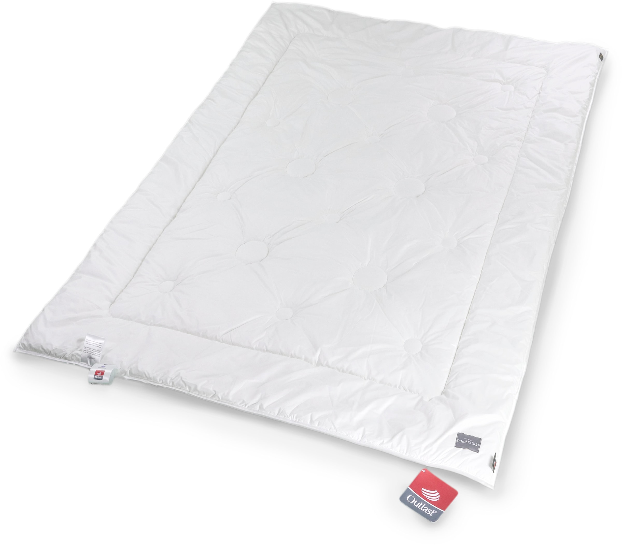 Stendebach Kunstfaserbettdecke »Climacozy Bettdecke, Allergiker geeignet (Hausstauballergiker)«, leicht, Füllung 100% Polyester, Bezug 100% Baumwolle, (1 St.), Bettdecke in 135x200 oder 155x220 cm, für Sommer oder Winter
